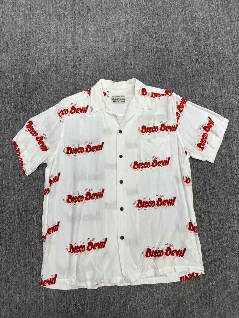 wacko maria All-over lettered shirt 2503-Nextarrow