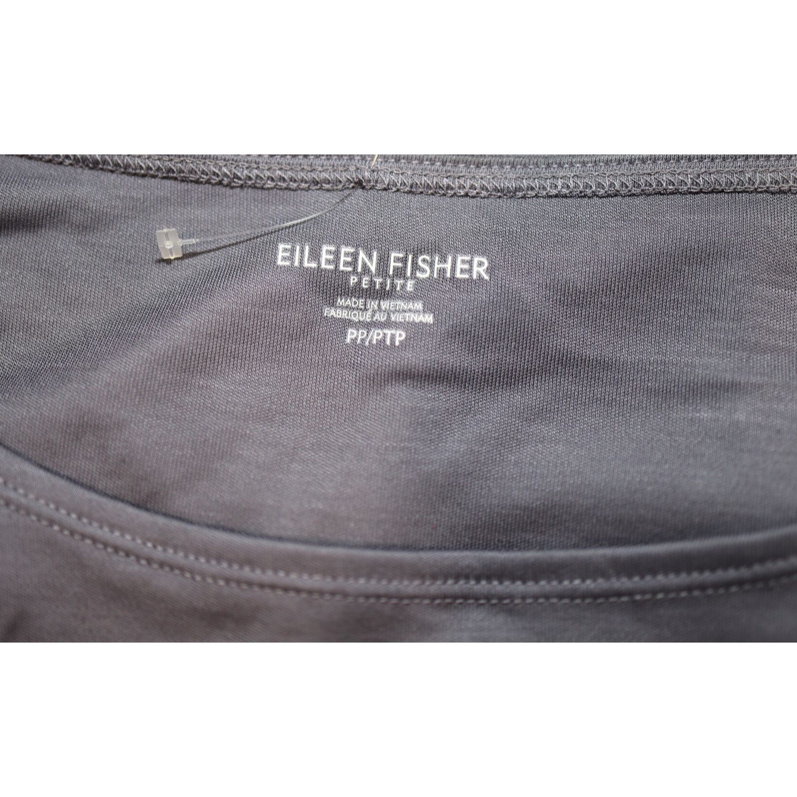 Eileen Fisher EILEEN FISHER Purple Shale Ballet Neck Boxy Tunic Top Sz PP Size XS / US 0-2 / IT 36-38 - 5 Thumbnail