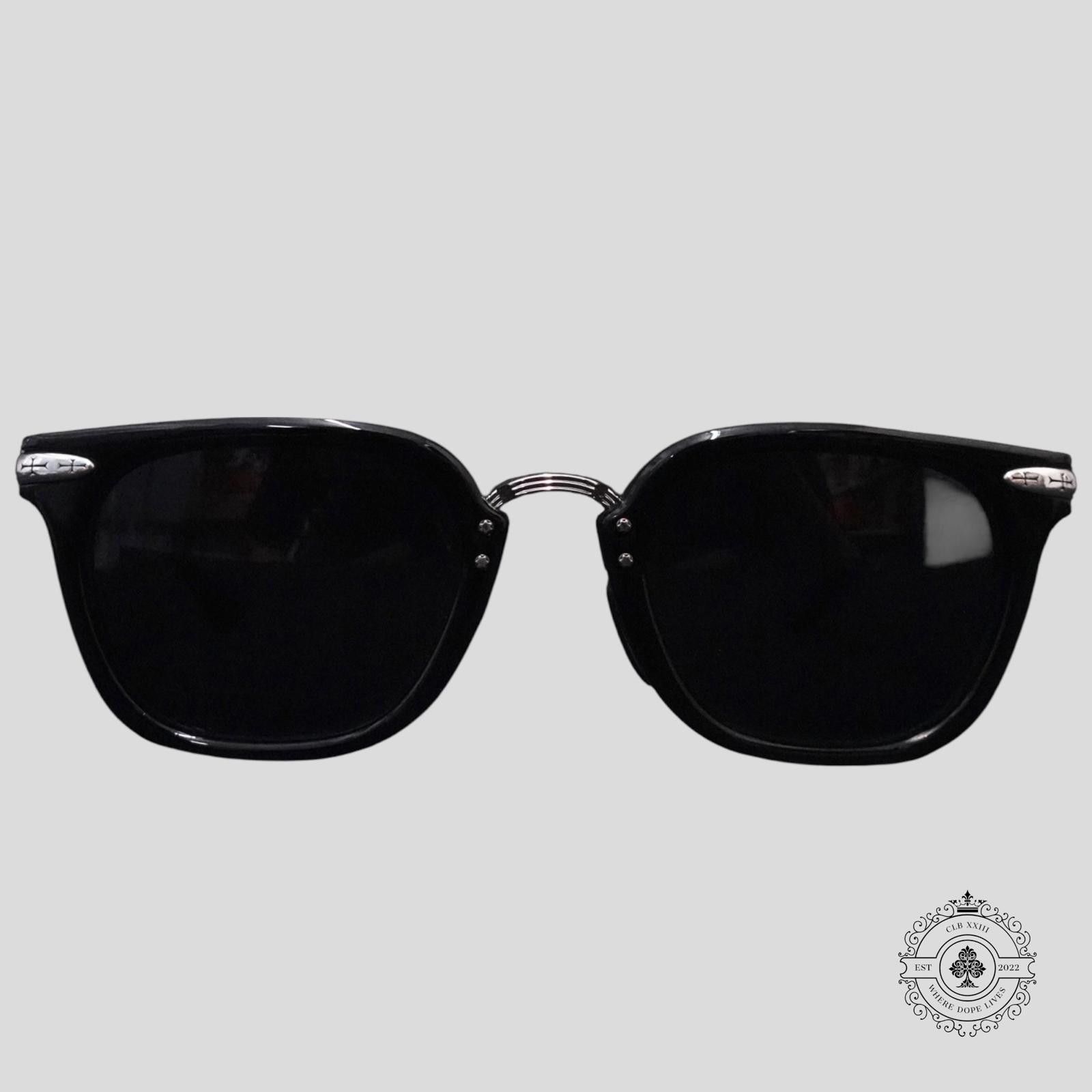 Chrome Hearts Chrome Hearts Titanasluvr Glasses in Black/Silver Size ONE SIZE - 2 Thumbnail