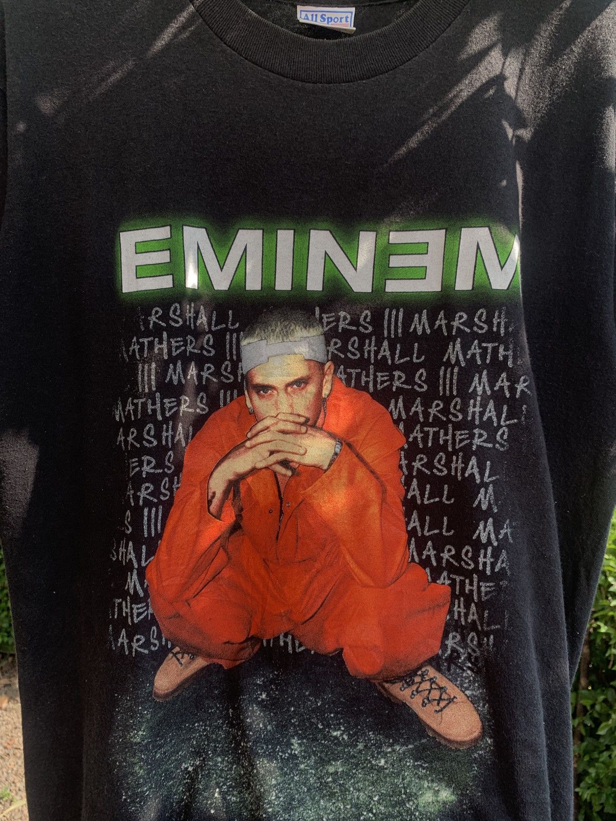 Rap Tees 🧨RARE🧨 Vintage Eminem Criminal Fall 2000 Rap Tee Tshirt Size US M / EU 48-50 / 2 - 4 Thumbnail