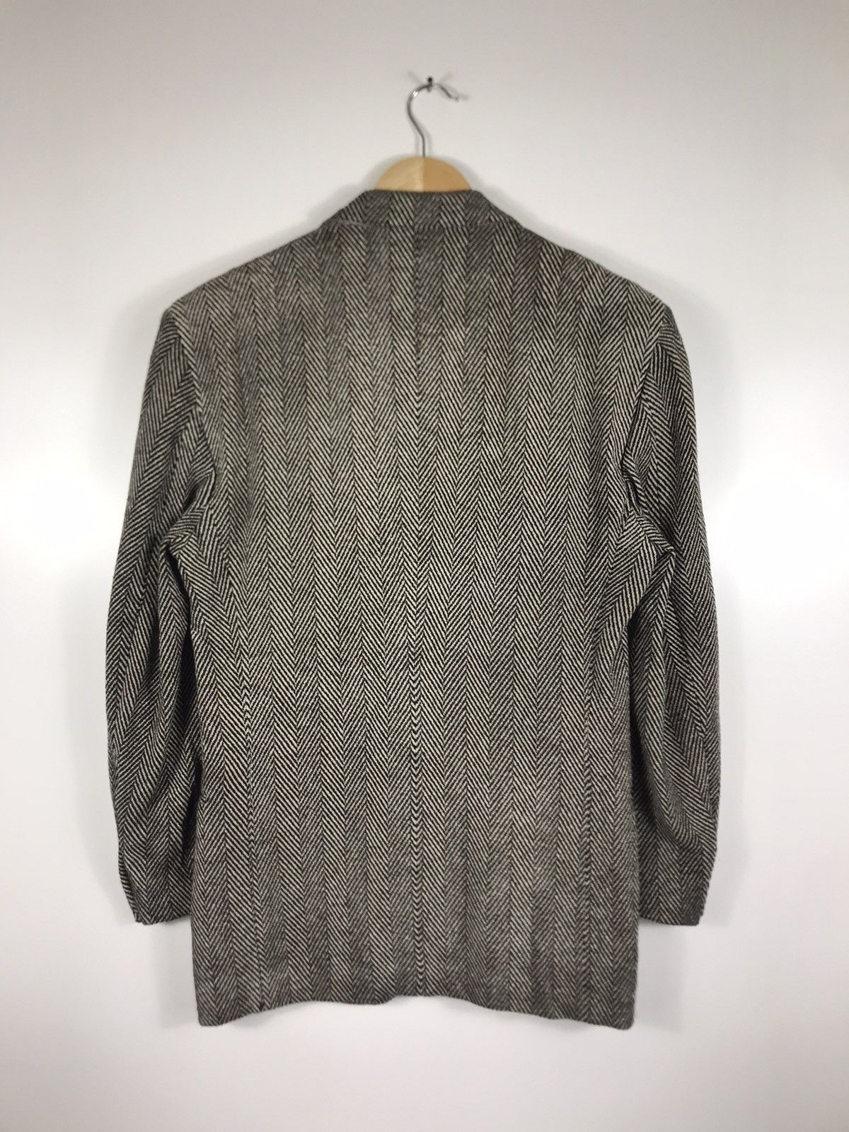 Gianfranco Ferre ⚡️Vintage Gianfranco Ferre Wool Tweed Single Breast Coat Size 44R - 13 Thumbnail