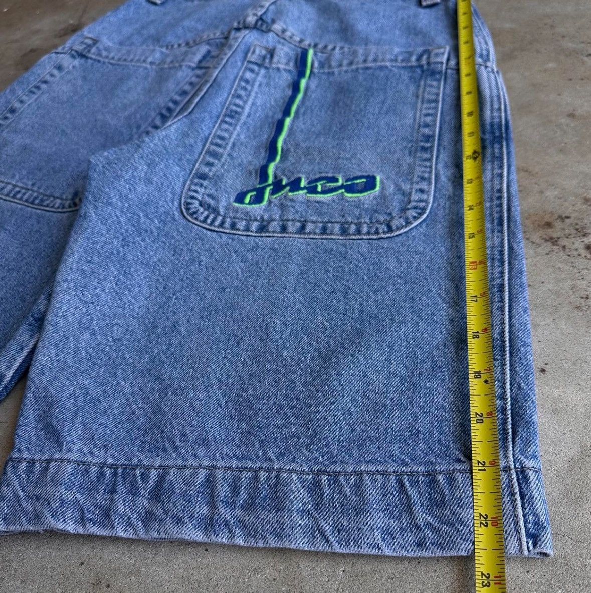 JNCO Vintage 90s JNCO Boarder 2199 Collection, Blue Wash Size US 29 - 6 Thumbnail