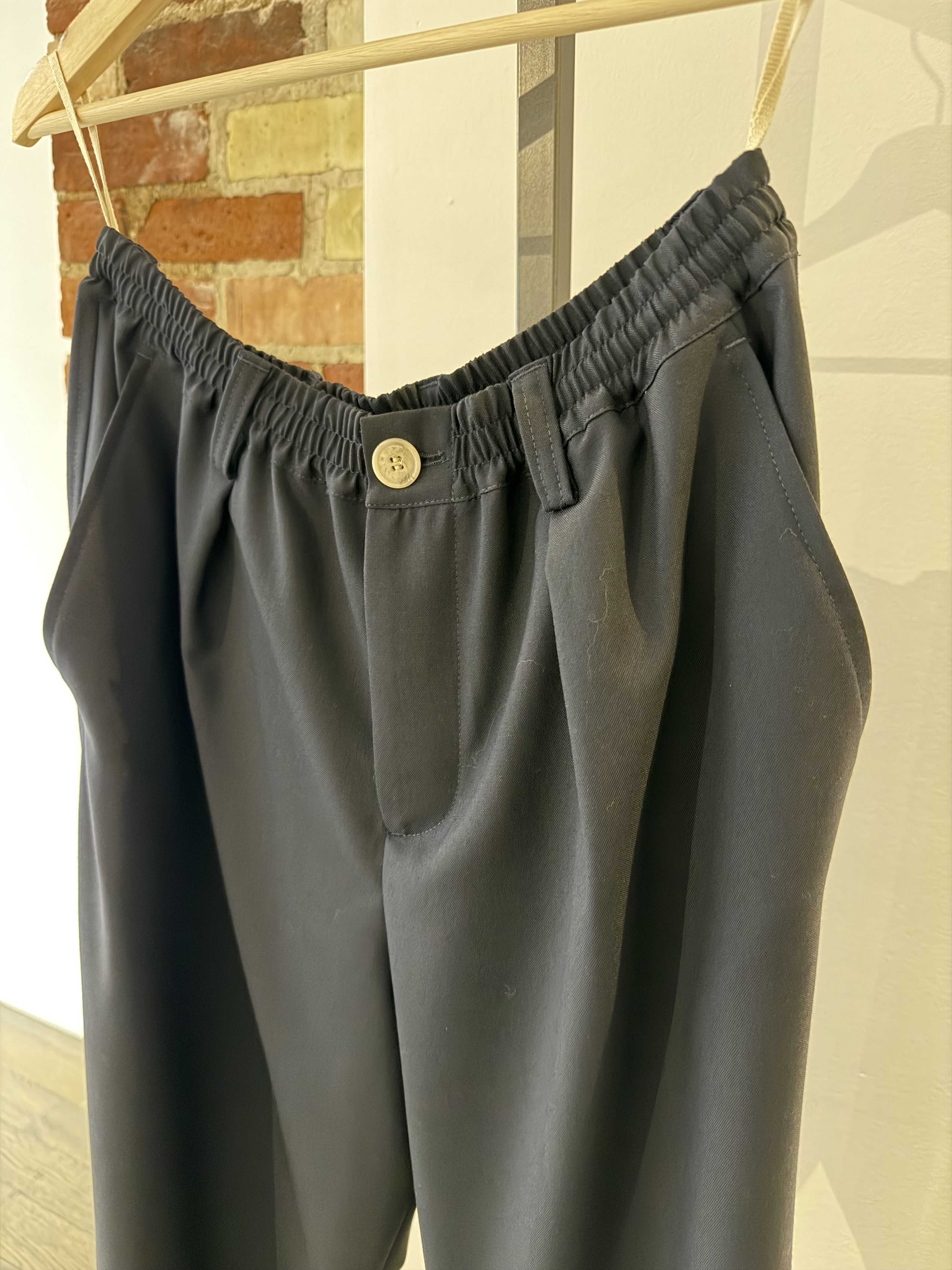 Marni MARNI TROPICAL WOOL ELASTIC WASIT PANTS Size US 32 / EU 48 - 9 Thumbnail