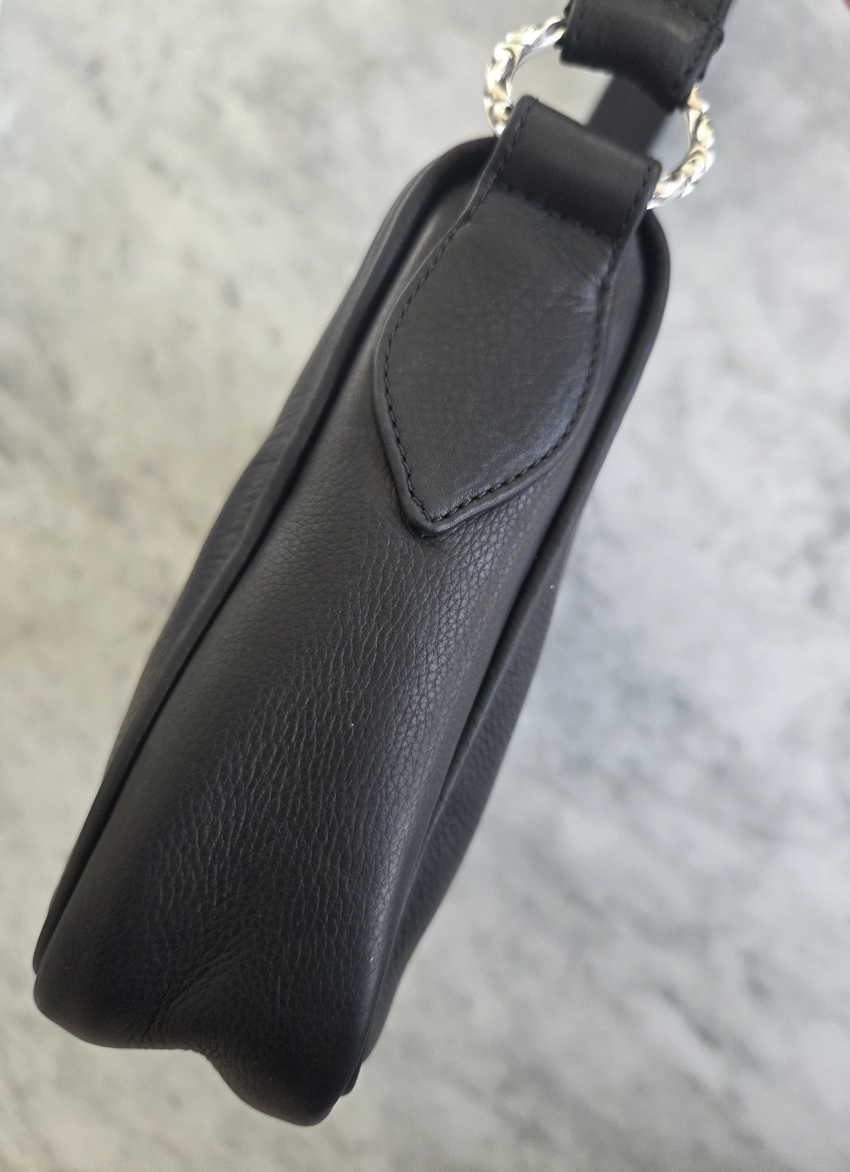 Chrome Hearts Chrome hearts chicken black leather nuggets bag Size ONE SIZE - 7 Thumbnail