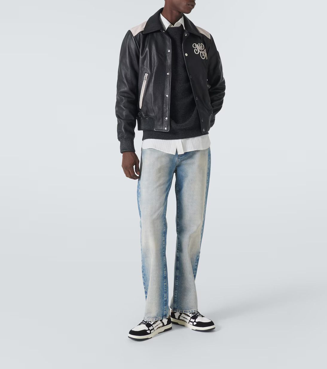 Amiri Amiri MA Quad Cuff Straight Jeans Size US 31 - 2 Thumbnail