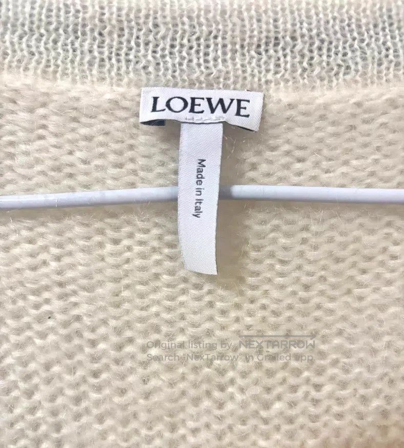 Loewe Loewe Mohair, jacquard squirrel, with logo Size XS / US 0-2 / IT 36-38 - 6 Thumbnail