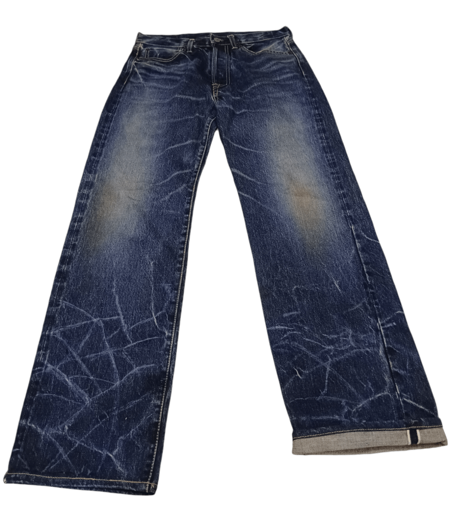 14th Addiction × If Six Was Nine Flared Jeans Japanese Spellbound Selvage Size US 30 / EU 46 - 7 Thumbnail
