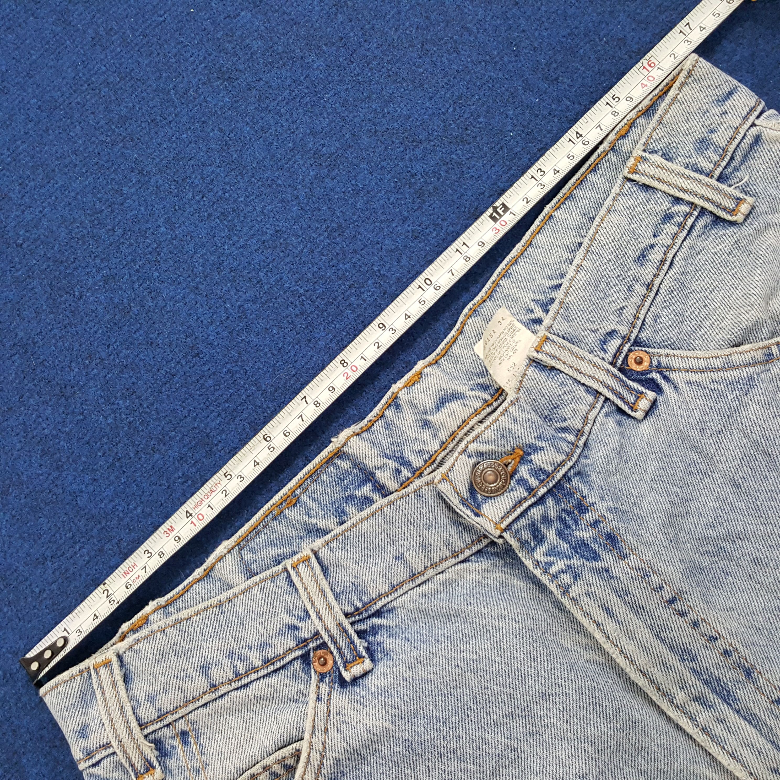 Levi's × Vintage Vintage Levi's 550 Short Denim Jeans Size US 34 / EU 50 - 7 Thumbnail