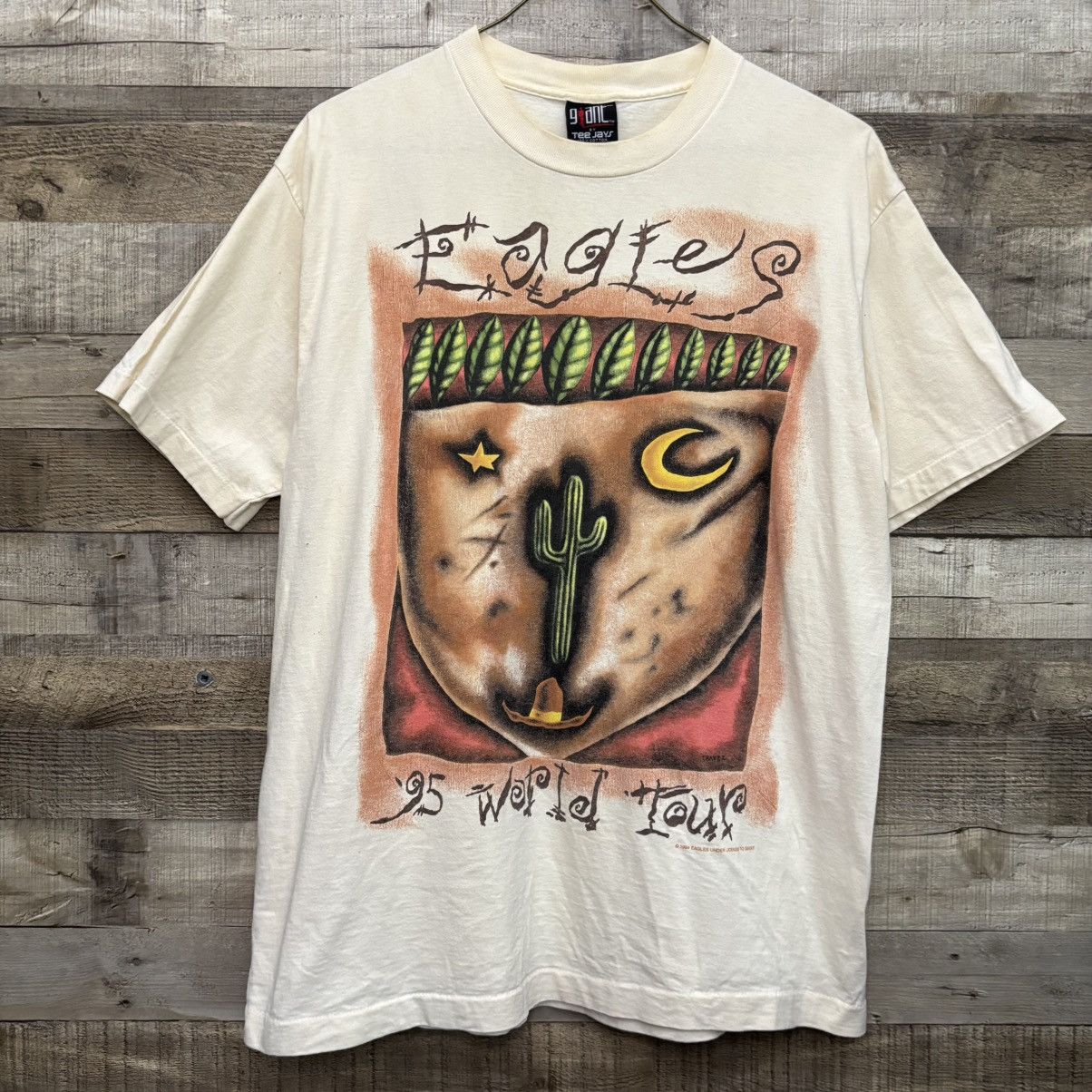 Band Tees Vintage 1995 Eagles Hell Freezes Over Tour Shirt Size US XL / EU 56 / 4 - 1 Thumbnail