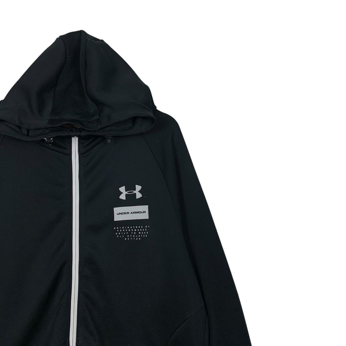 Under Armour UNDER ARMOUR Back Big Logo Zipper Hoodies #2010-C87 Size US XXL / EU 58 / 5 - 8 Thumbnail