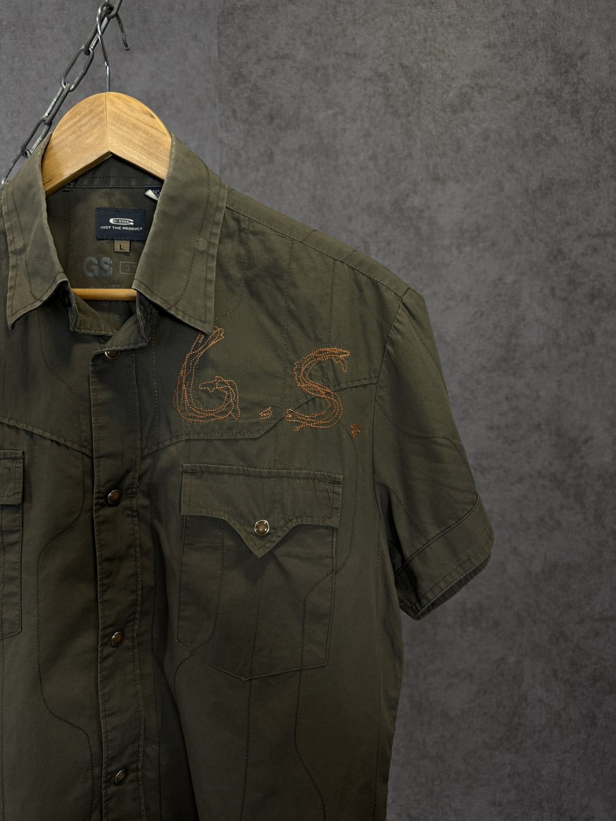 G-Star G Star Raw vintage designer shirt Size US L / EU 52-54 / 3 - 2 Thumbnail