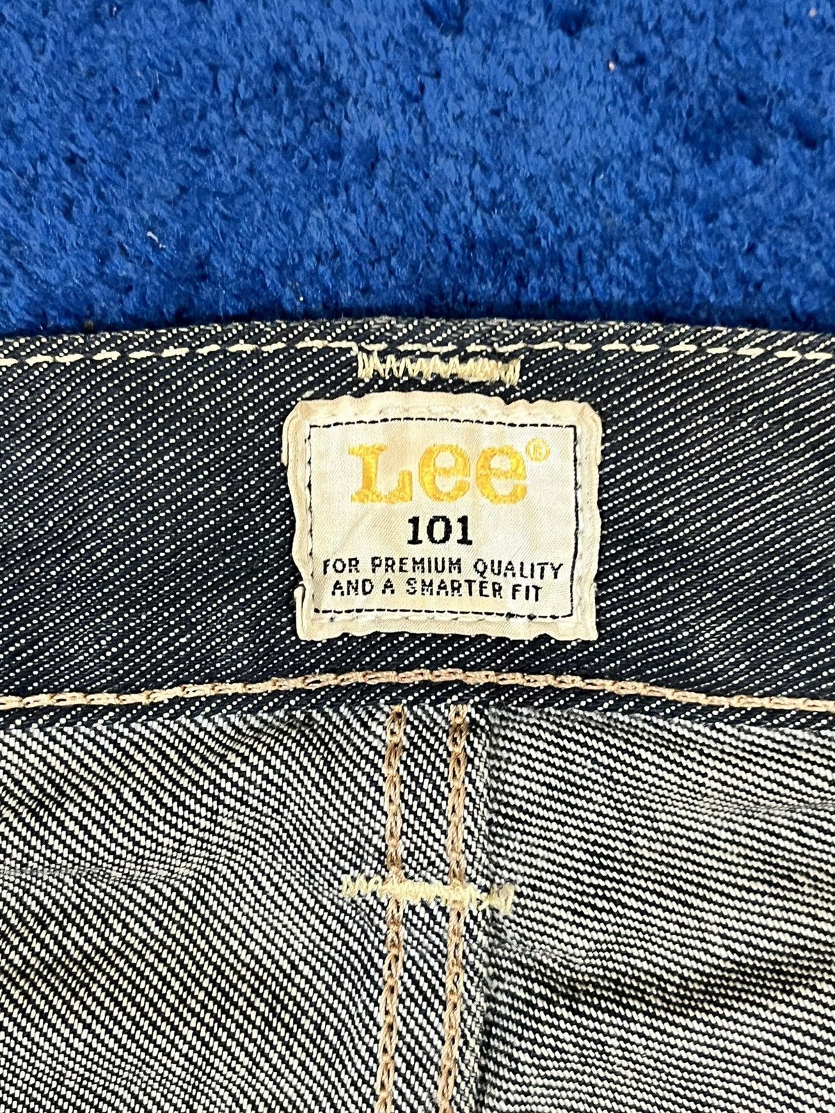 Lee Vintage Lee 101 Thight Narrow Denim Size US 33 - 12 Thumbnail