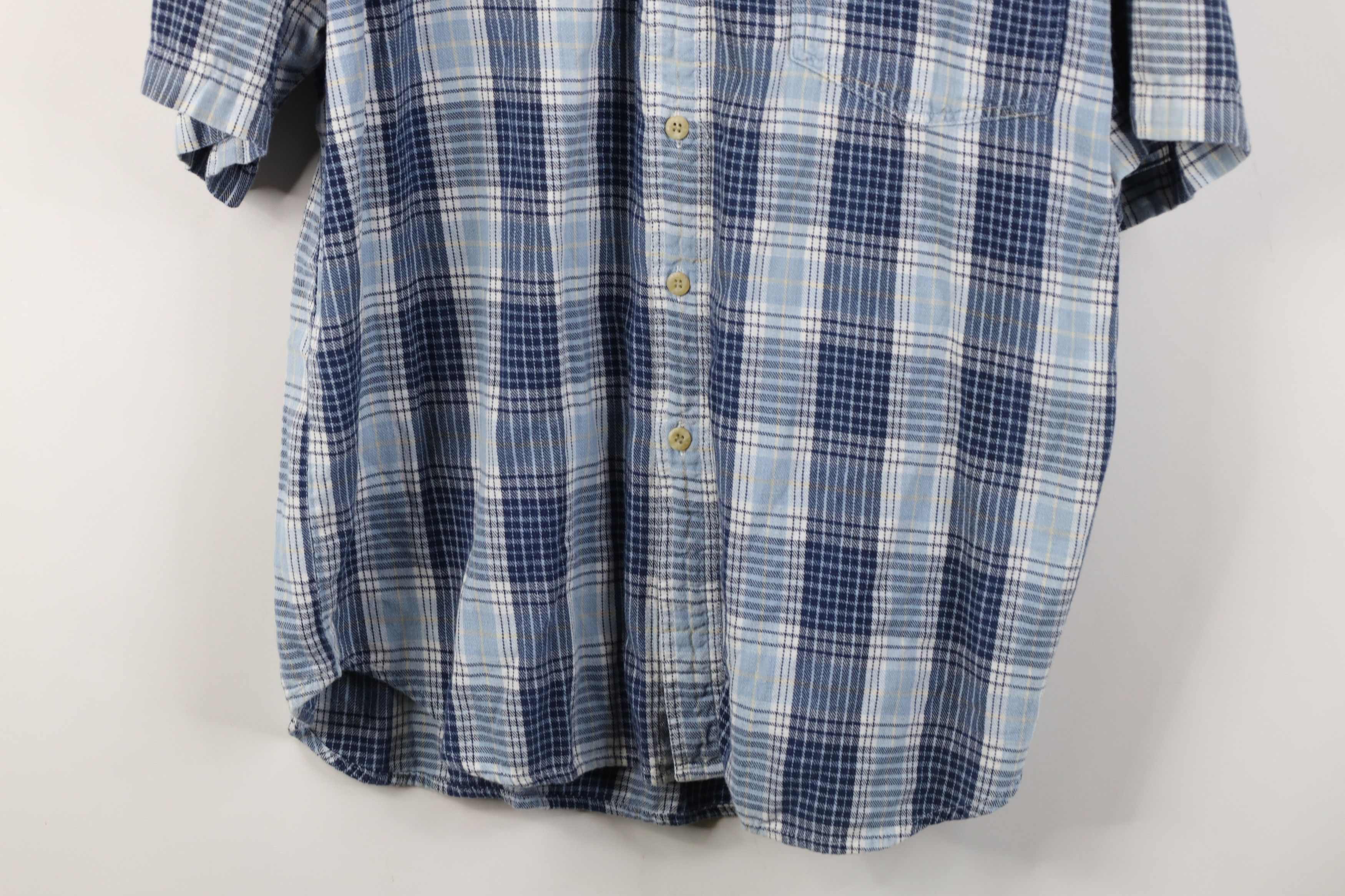 Vintage Vintage 90s Streetwear Short Sleeve Button Down Shirt Size US L / EU 52-54 / 3 - 3 Thumbnail