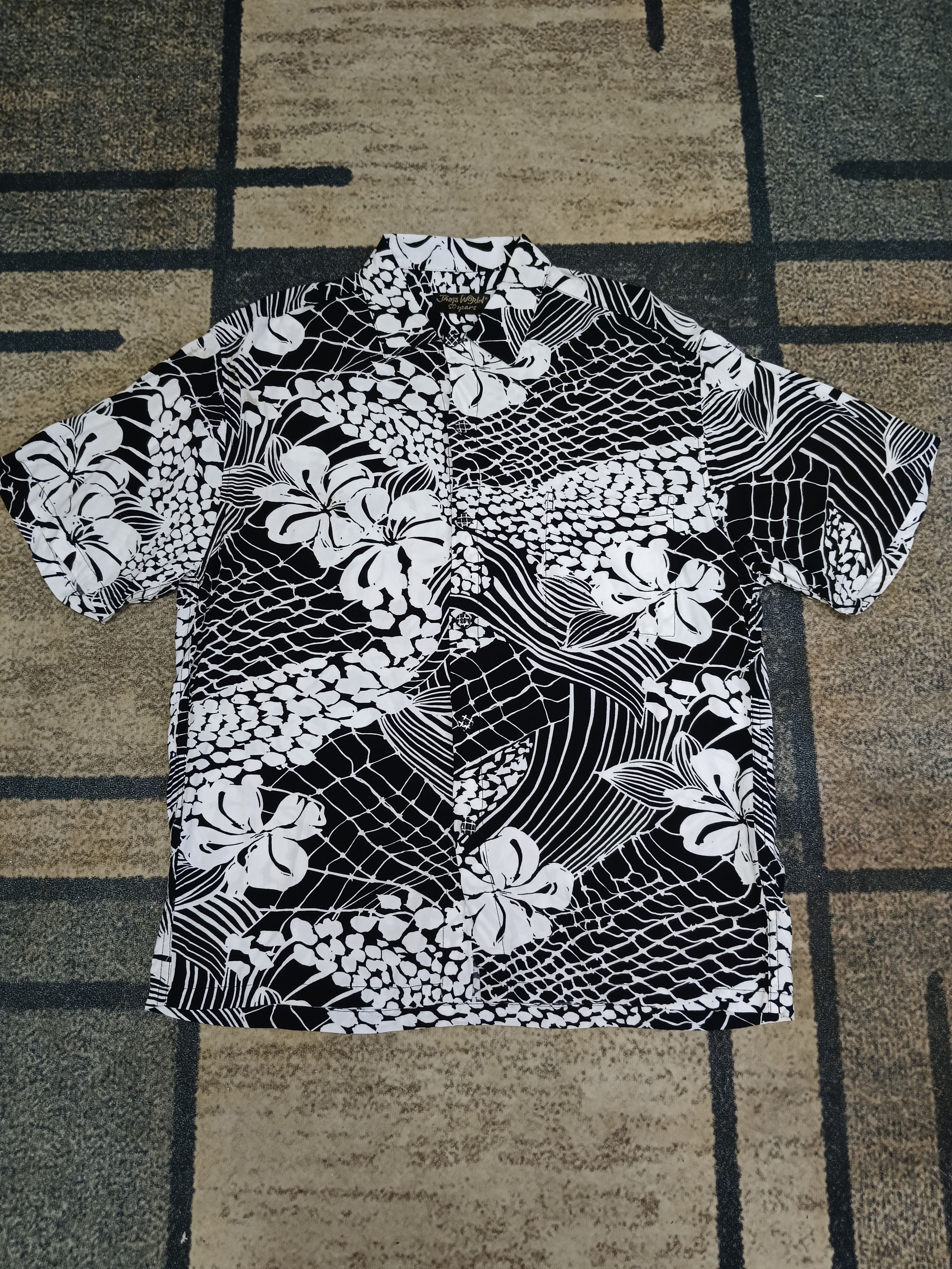 Jams World JAMES WORLD 50YEARS RAYON MOTIF FLORAL Size US M / EU 48-50 / 2 - 2 Thumbnail
