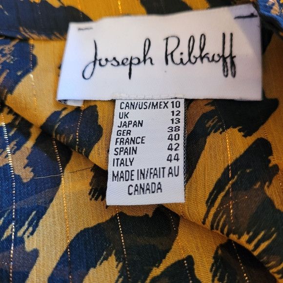 Joseph Ribkoff Joseph Ribkoff Leopard PrintBlouse Style 193641- Size 10 Size L / US 10 / IT 46 - 6 Thumbnail