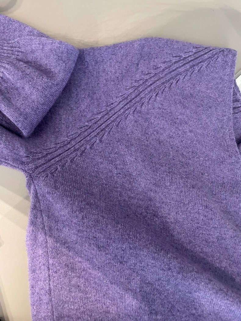 Loro Piana LORO PIANA Purple cashmere sweater Size M / US 6-8 / IT 42-44 - 8 Thumbnail