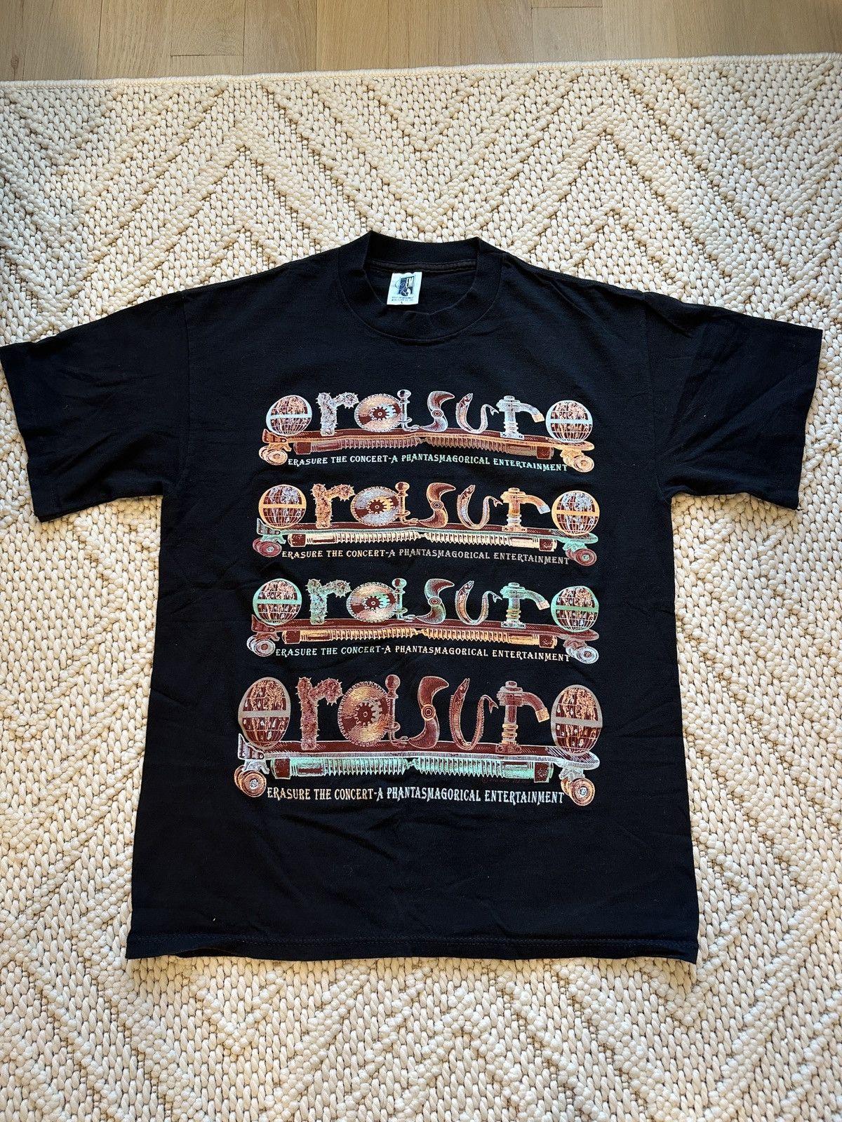 Band Tees × Vintage Vintage 1992 Phantasmagorical Erasure Tee Size US L / EU 52-54 / 3 - 1 Thumbnail