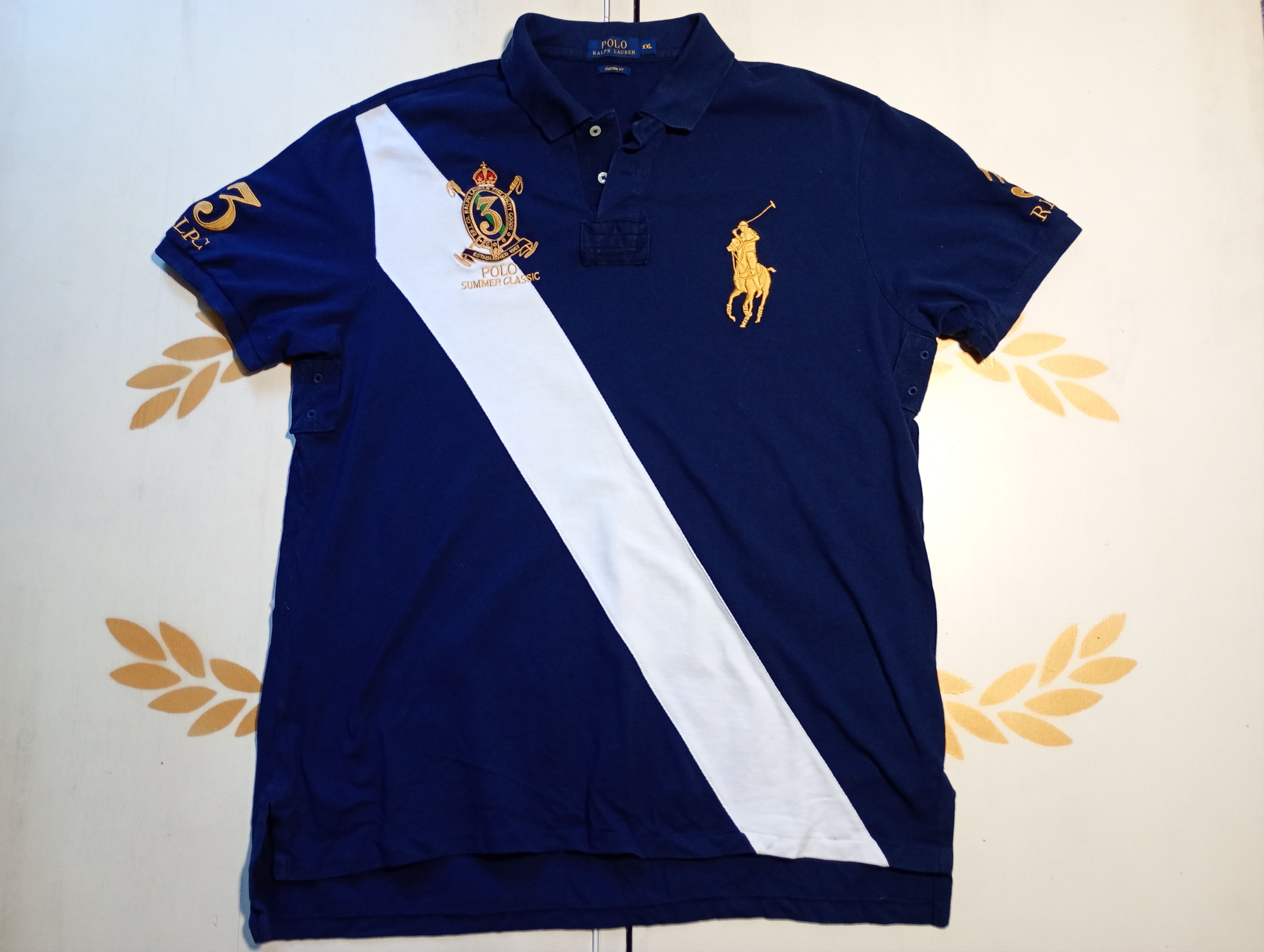 Polo Ralph Lauren Polo Ralph Lauren Polo Summer Classic Size US XXL / EU 58 / 5 - 2 Thumbnail