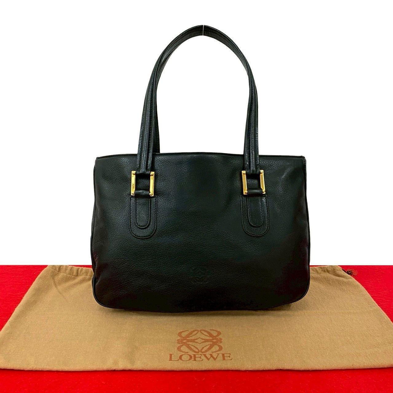 Loewe Loewe Anagram Leather Handbag Leather Handbag DUTY FREE for USA