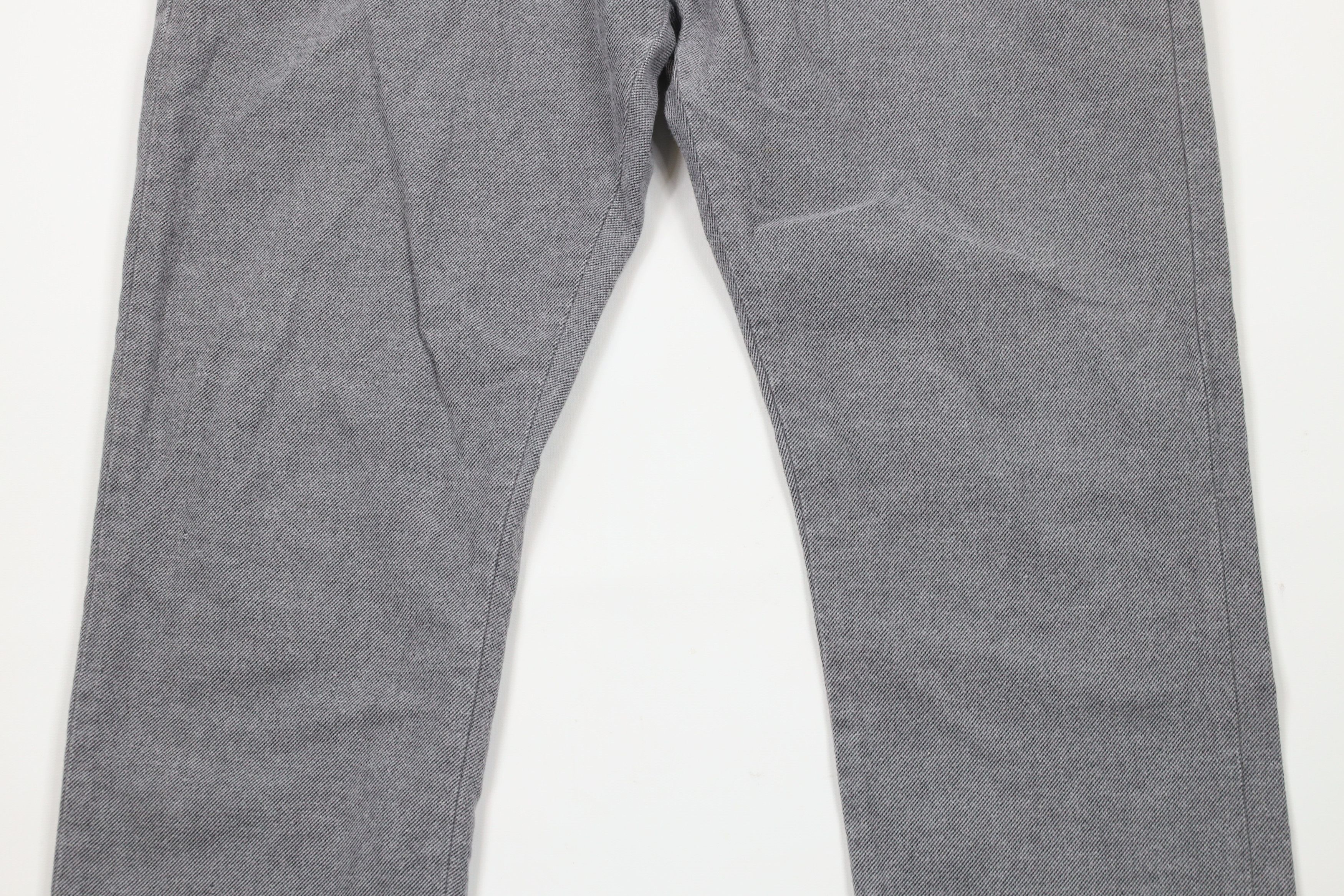 J.Crew × Vintage J Crew Slim Fit Flex Brushed Twill Trousers Chino Pants Gray Size US 32 / EU 48 - 3 Thumbnail