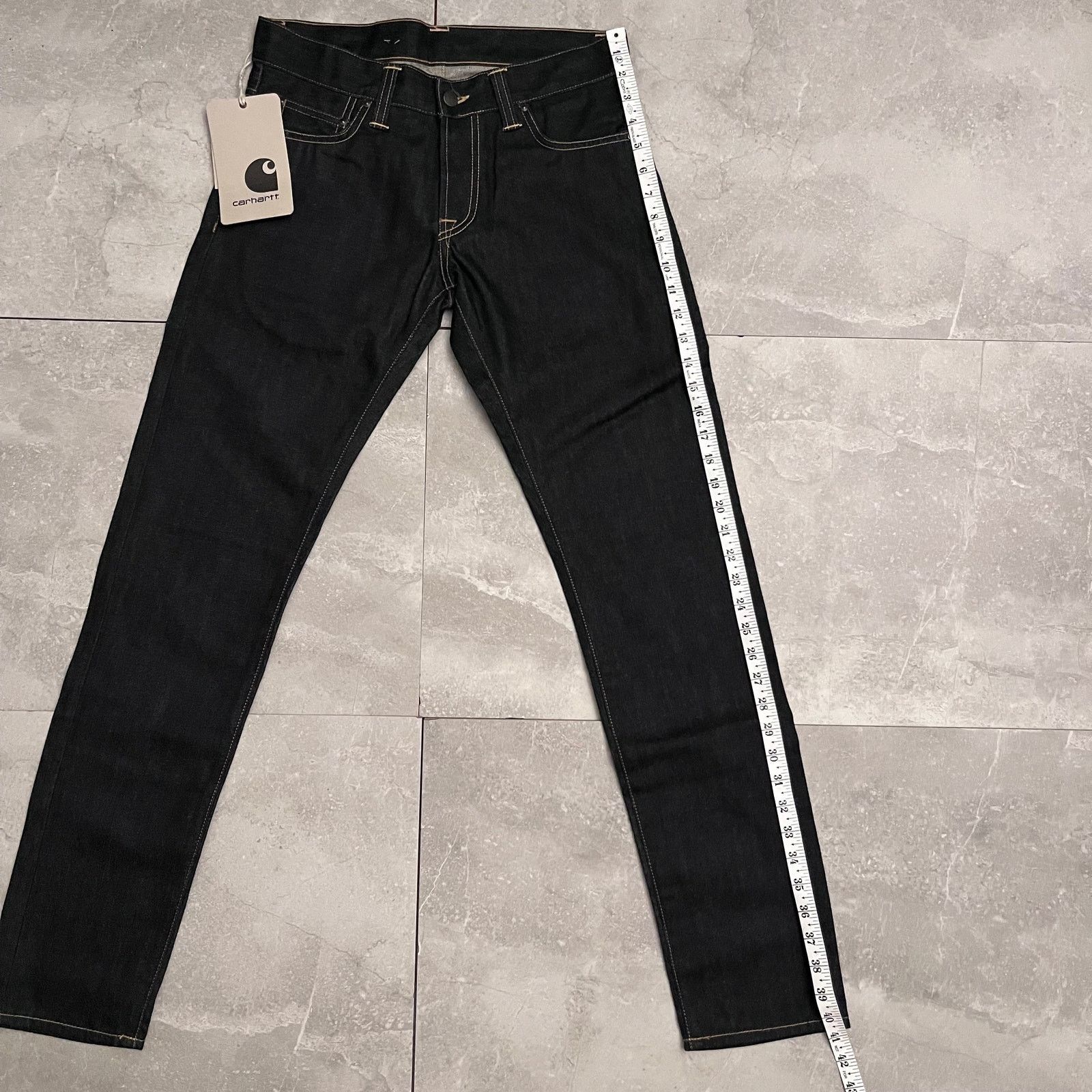 Carhartt Wip Carhartt WIP Buccaneer Pant Black Denim Jeans 28x32 Size US 28 / EU 44 - 4 Thumbnail