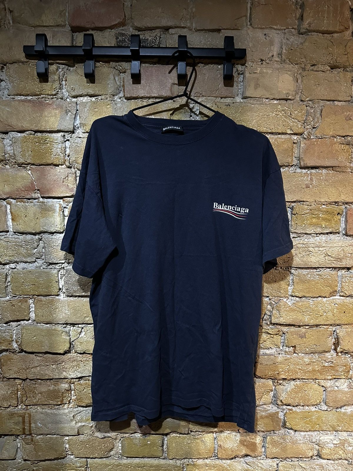 Balenciaga balenciaga campaign tee Size US L / EU 52-54 / 3 - 1 Thumbnail