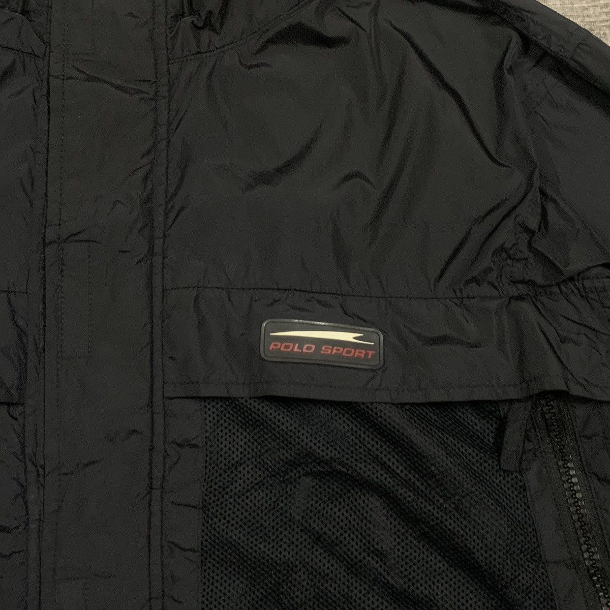 Polo Ralph Lauren Vtg Polo Sport Ralph Lauren Nylon Windbreaker Jacket Size US XXL / EU 58 / 5 - 7 Thumbnail
