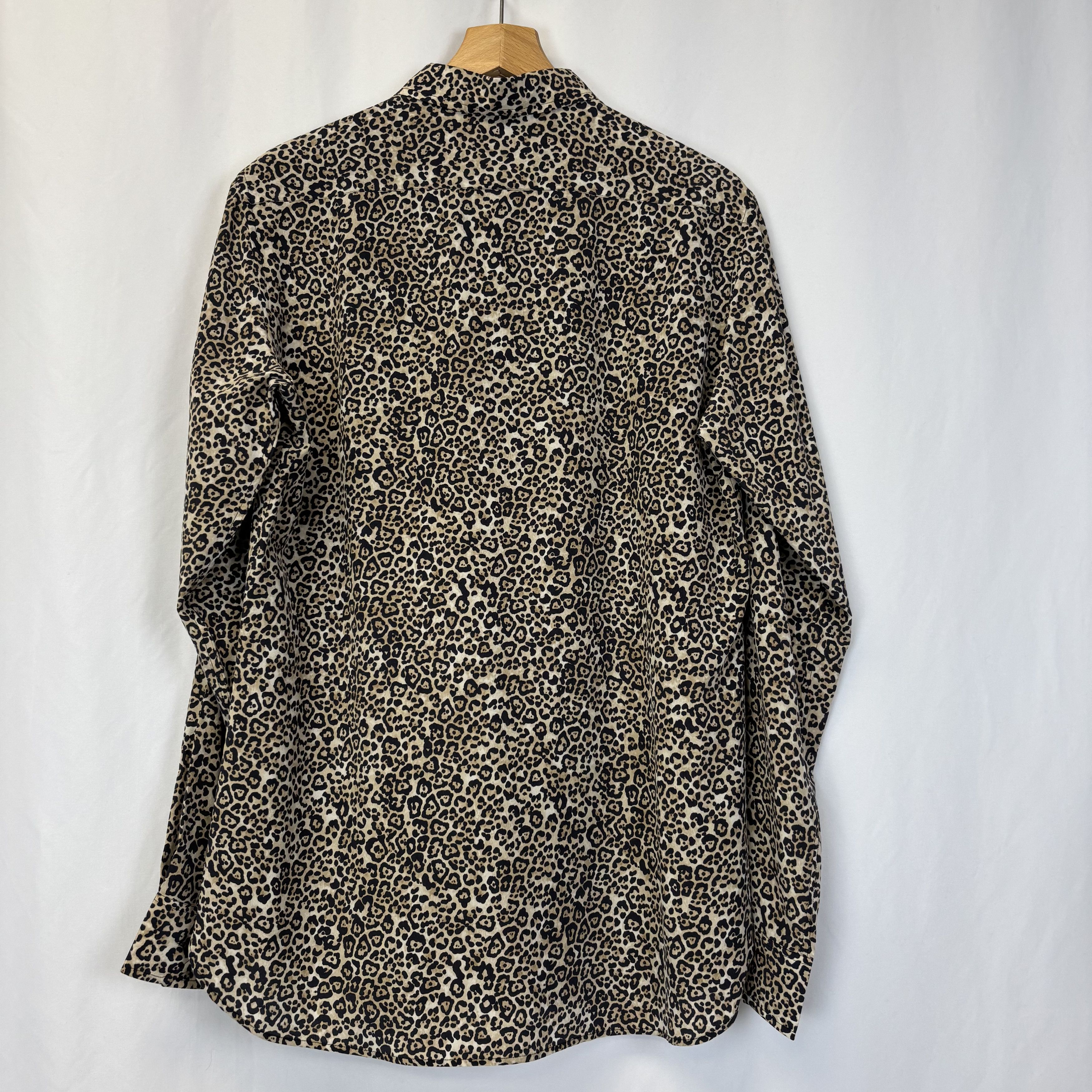 Saint Laurent Paris Saint Laurent Leopard Shirt Size US XL / EU 56 / 4 - 2 Thumbnail