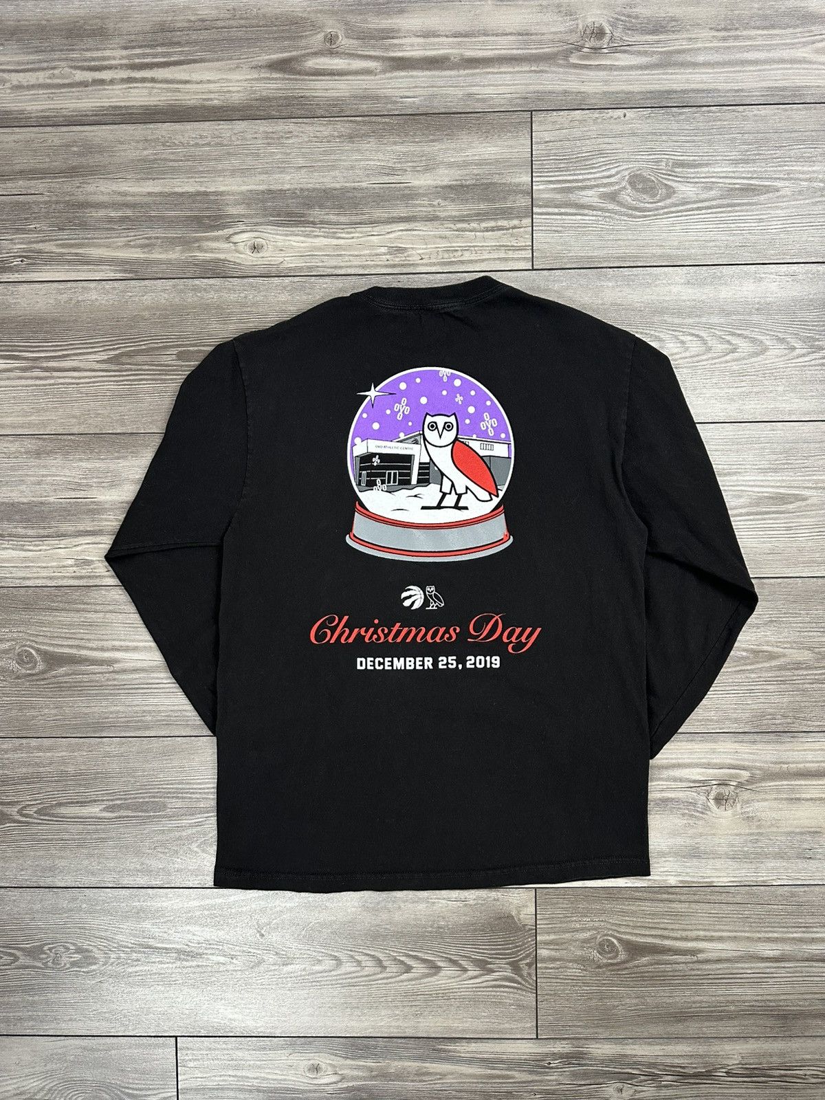 October's Very Own OVO x Toronto Raptors Christmas 2019 Drake Night Longsleeve Size US L / EU 52-54 / 3 - 2 Thumbnail