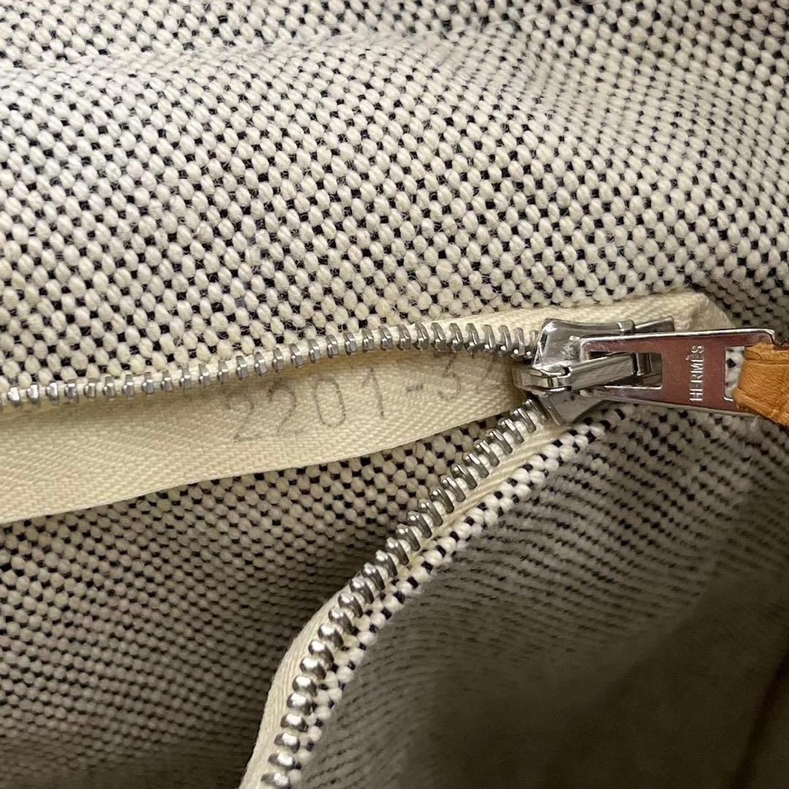 Hermes Hermès - Canvas Tote Handbag with Striped Handles Size ONE SIZE - 9 Thumbnail