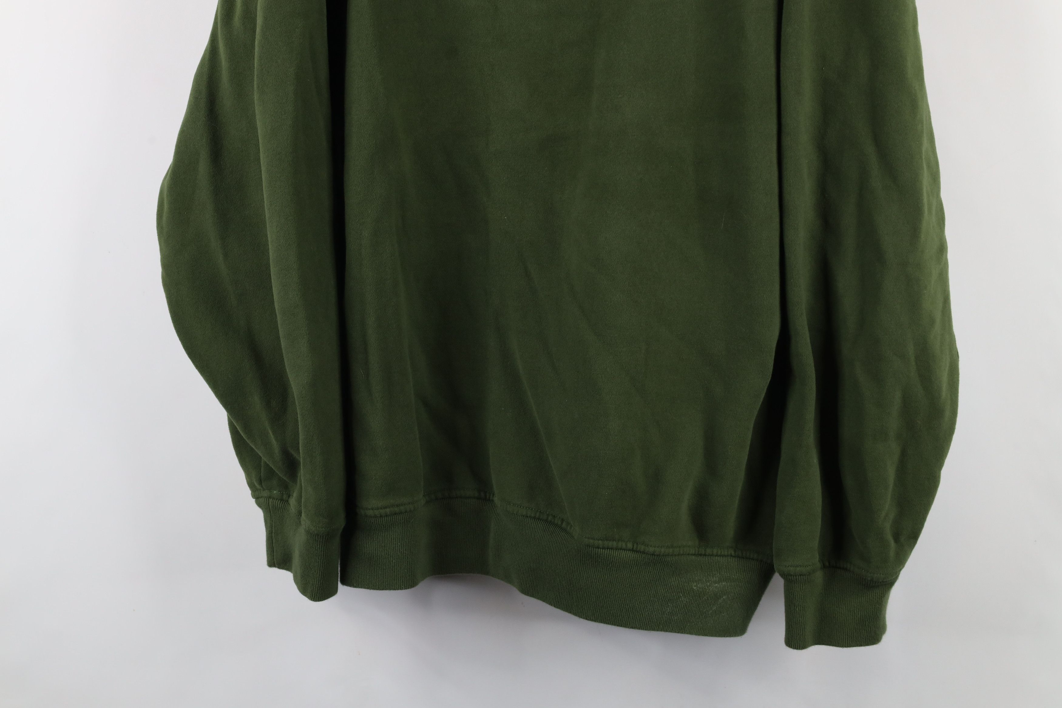 Tommy Hilfiger × Vintage Vintage Tommy Hilfiger Spell Out Crewneck Sweatshirt Green Size US XXL / EU 58 / 5 - 3 Thumbnail