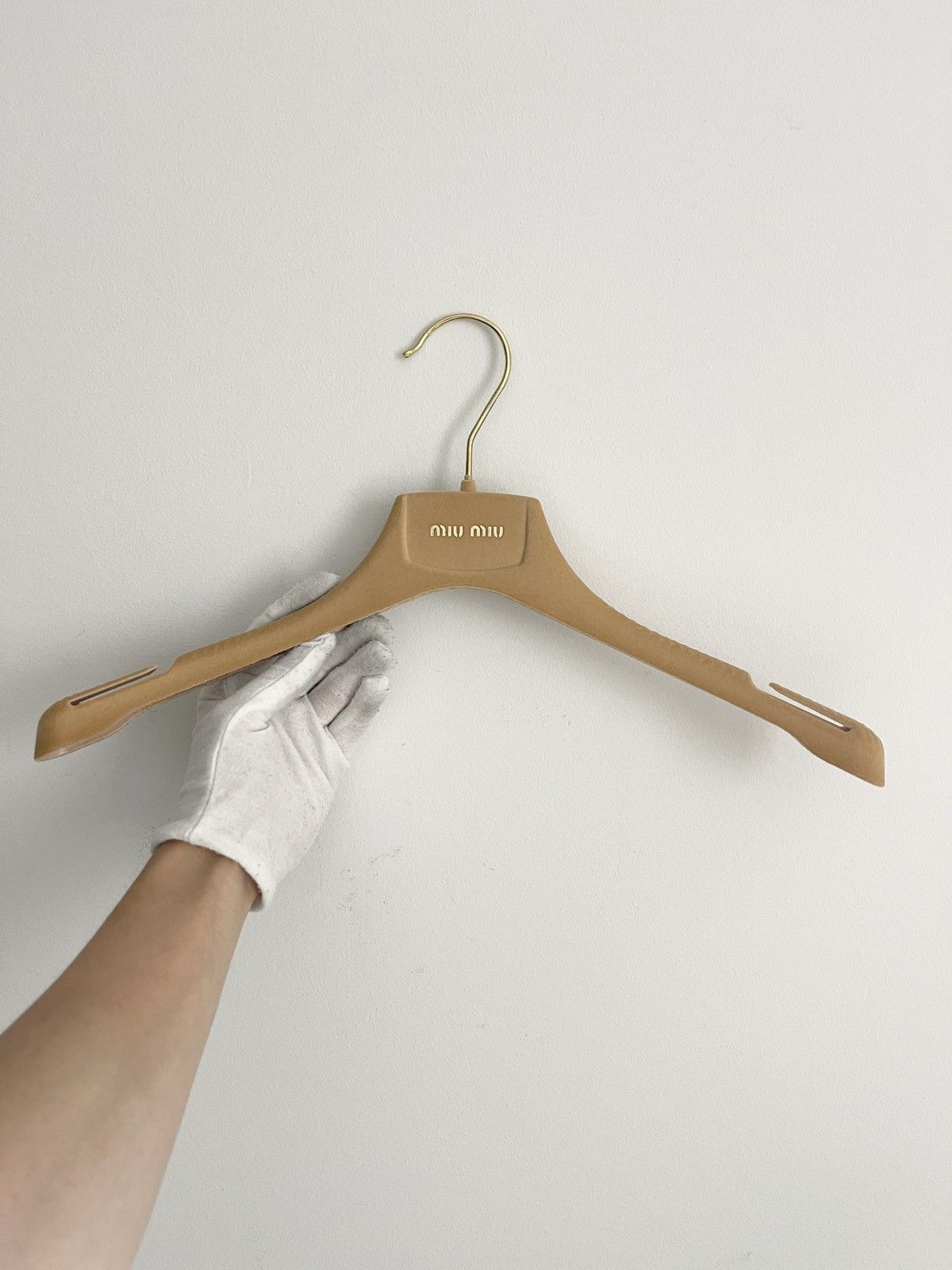 MIU MIU Hanger + Garment Bag