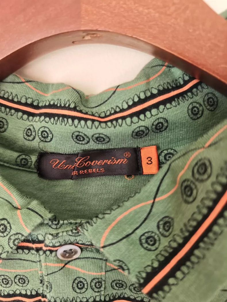 Undercover UNDERCOVER 05ss tooth eyeball polo long sleeve 2506-Nextarr Size US L / EU 52-54 / 3 - 2 Thumbnail