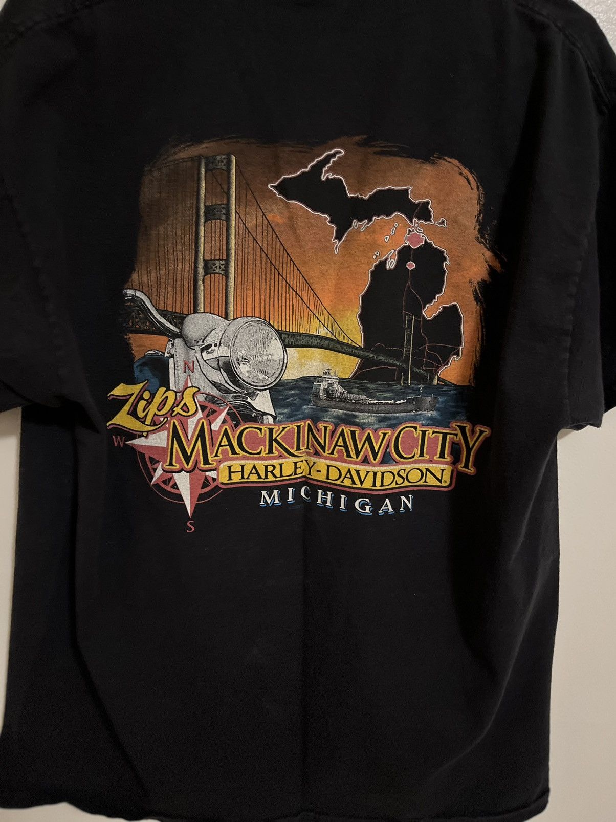 Harley Davidson Harley Davison Michigan Size US L / EU 52-54 / 3 - 2 Thumbnail