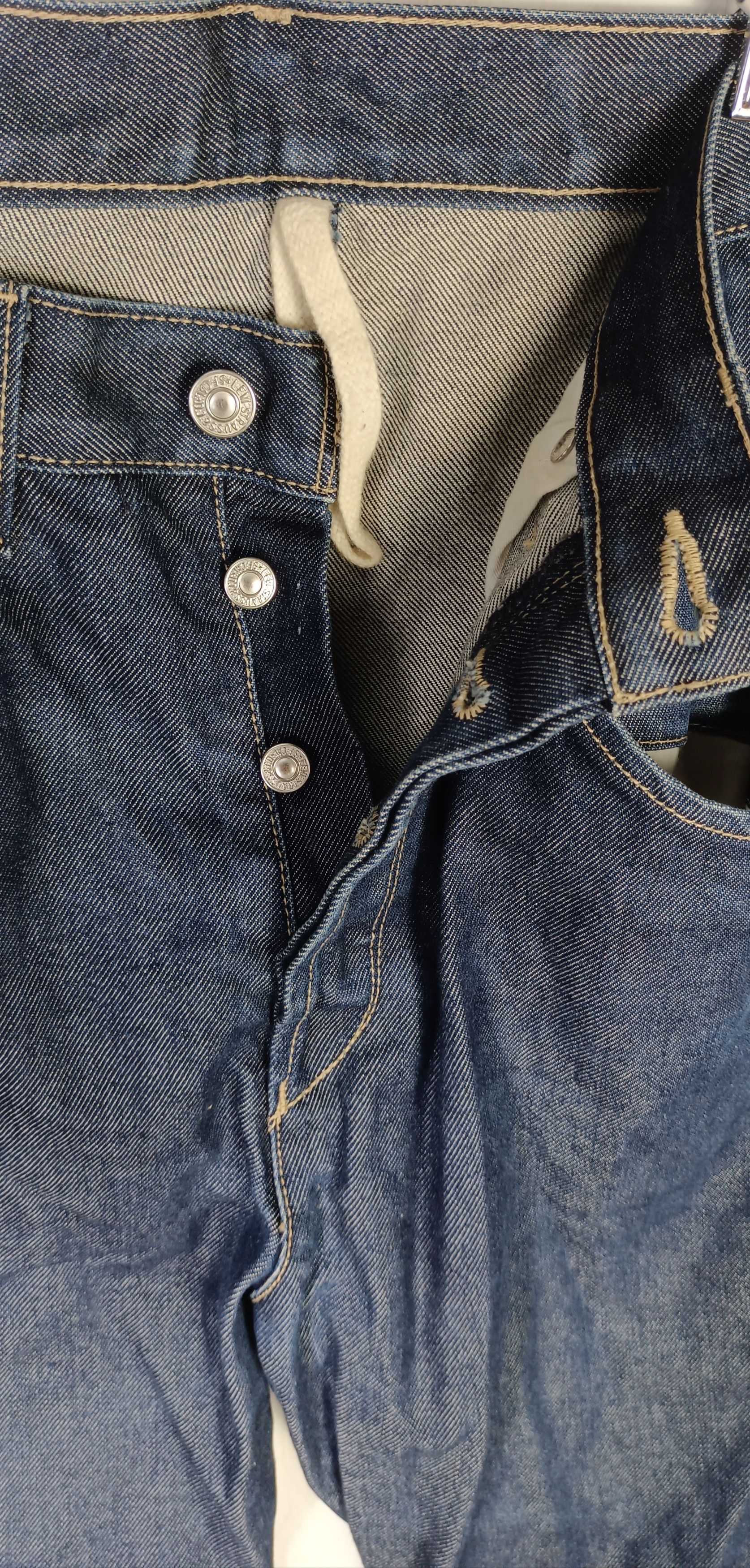 Indigo × Levi's × Levi's Vintage Clothing Vintage💥 Levi's Engineered Single (R) Denim Jeans Size US 34 / EU 50 - 10 Thumbnail