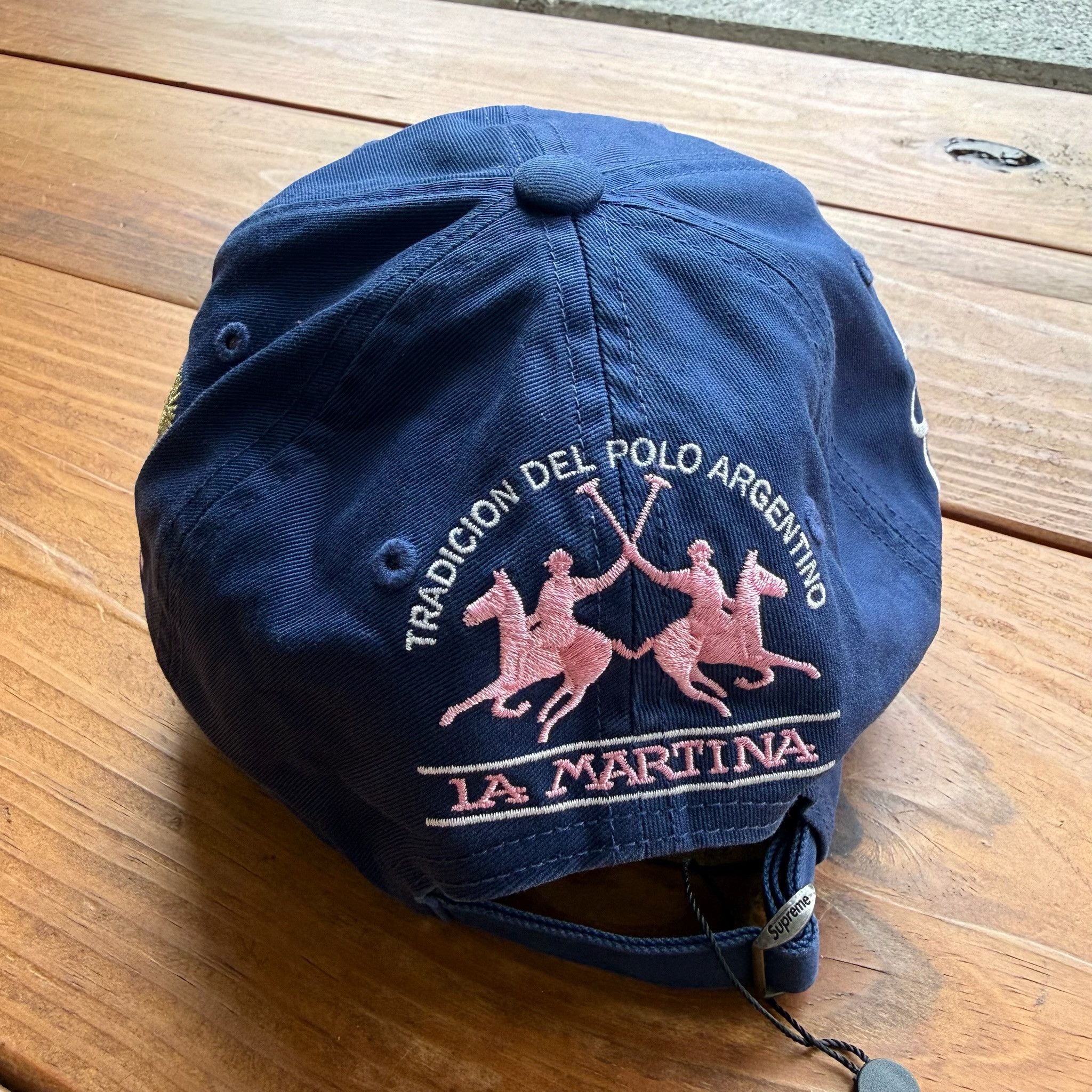 Supreme®/La Martina/Jacob & Co 6-Panel 'Navy'