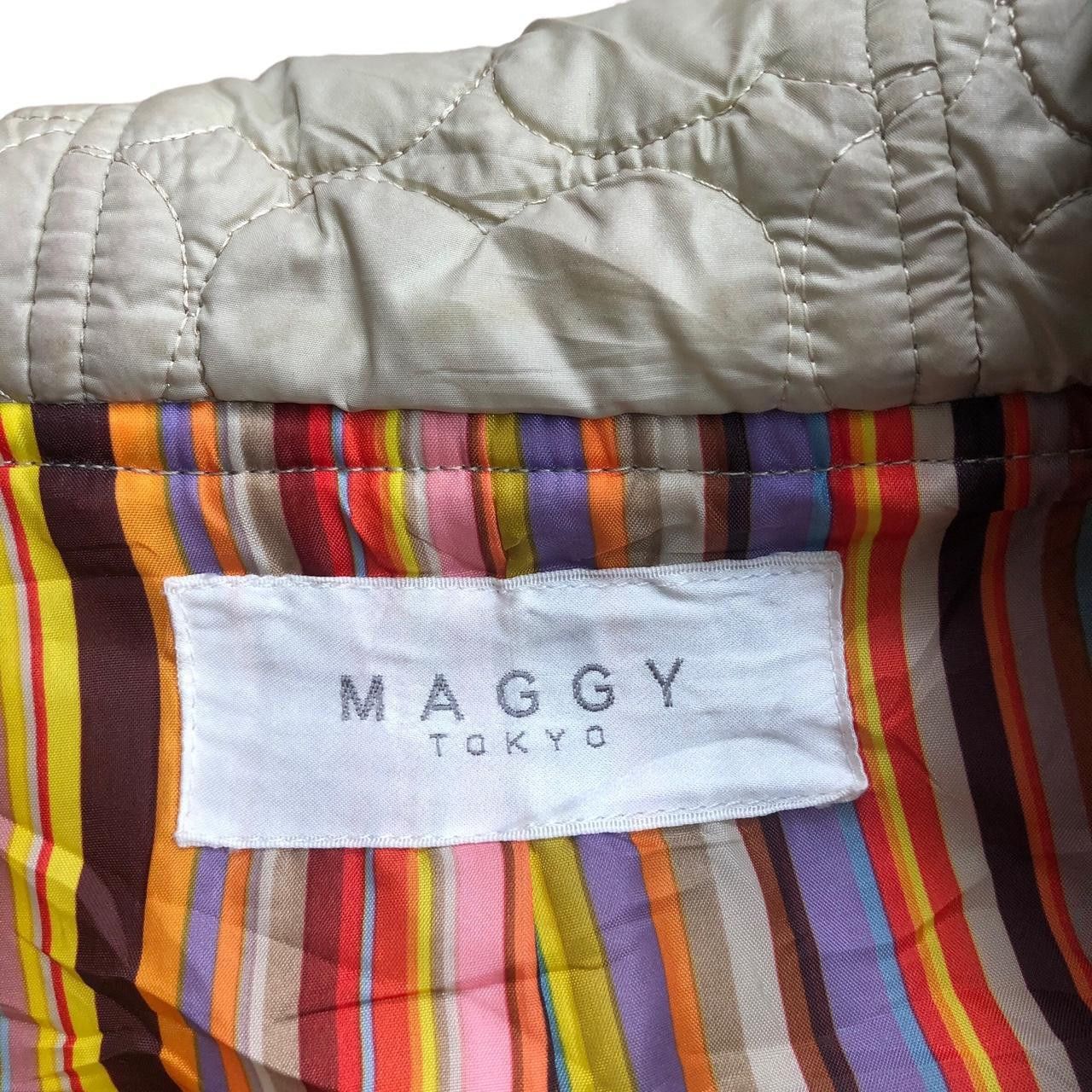 MAGGY LONDON Vintage MAGGY TOKYO DESIGNER Rainbow Quilted Jacket Hoodie Size M / US 6-8 / IT 42-44 - 5 Thumbnail