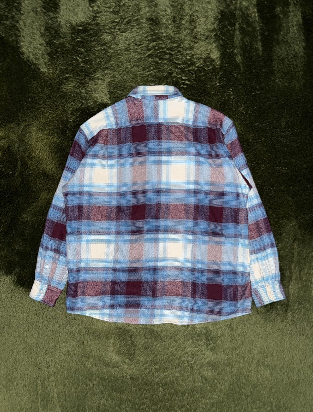 NOMA t.d [3] NOMA t.d. Multi Check Flannel Shirt Size US XL / EU 56 / 4 - 8 Thumbnail