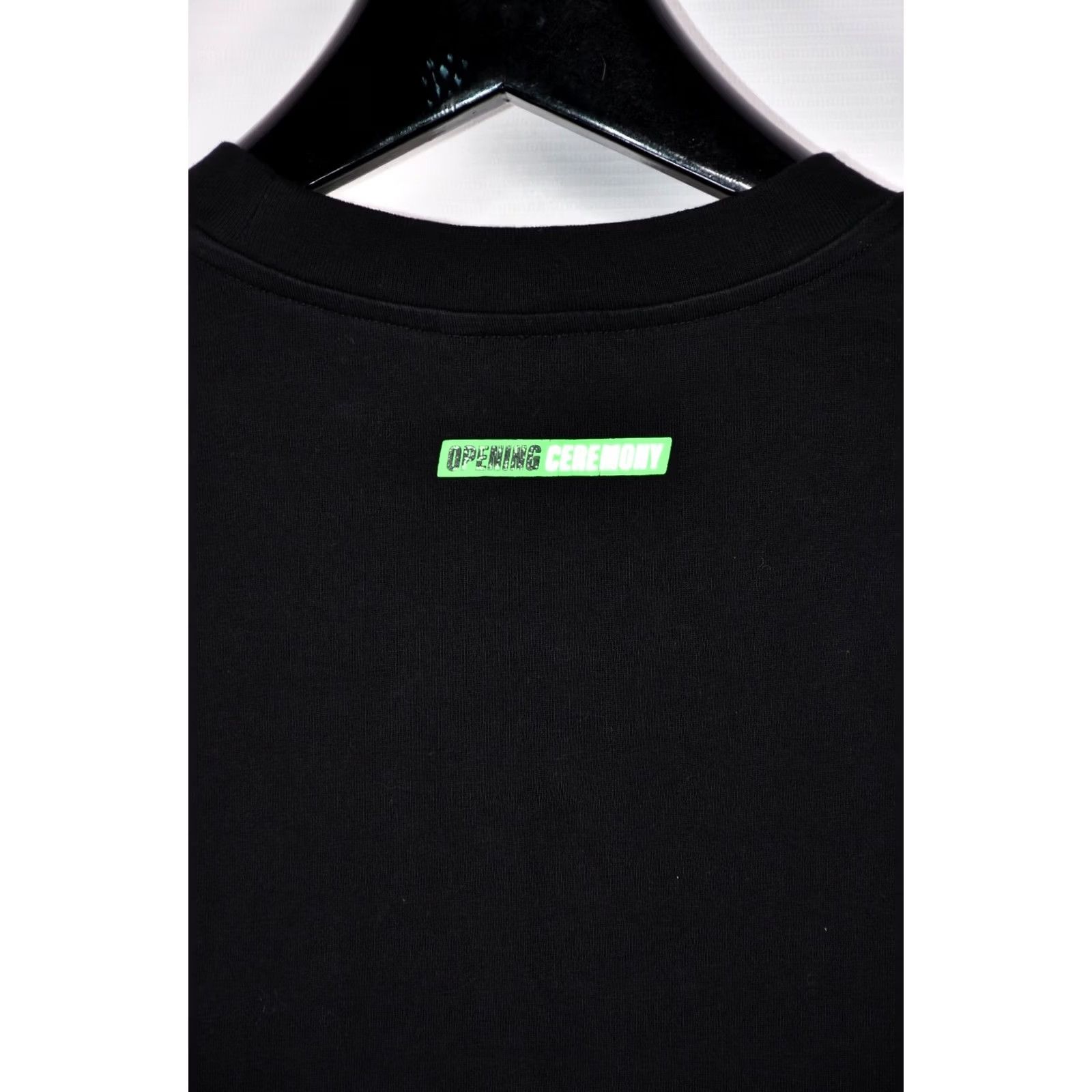 Opening Ceremony Opening Ceremony Flower Tee Black Men's M Shirt Short Sleeve Crew Neck 100% Cotton Vintage No Opening Ceremony Mens M Black Floral Tee Size US M / EU 48-50 / 2 - 6 Thumbnail