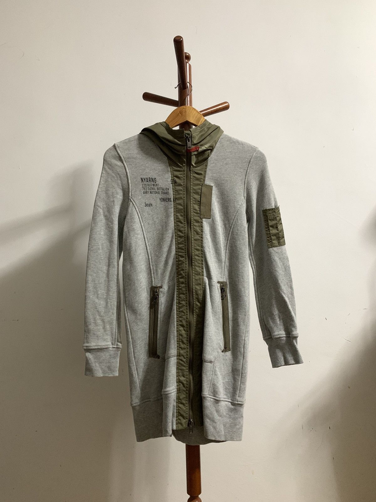 Avirex AVIREX Long Zipper Hoodie Size XS / US 0-2 / IT 36-38 - 1 Thumbnail