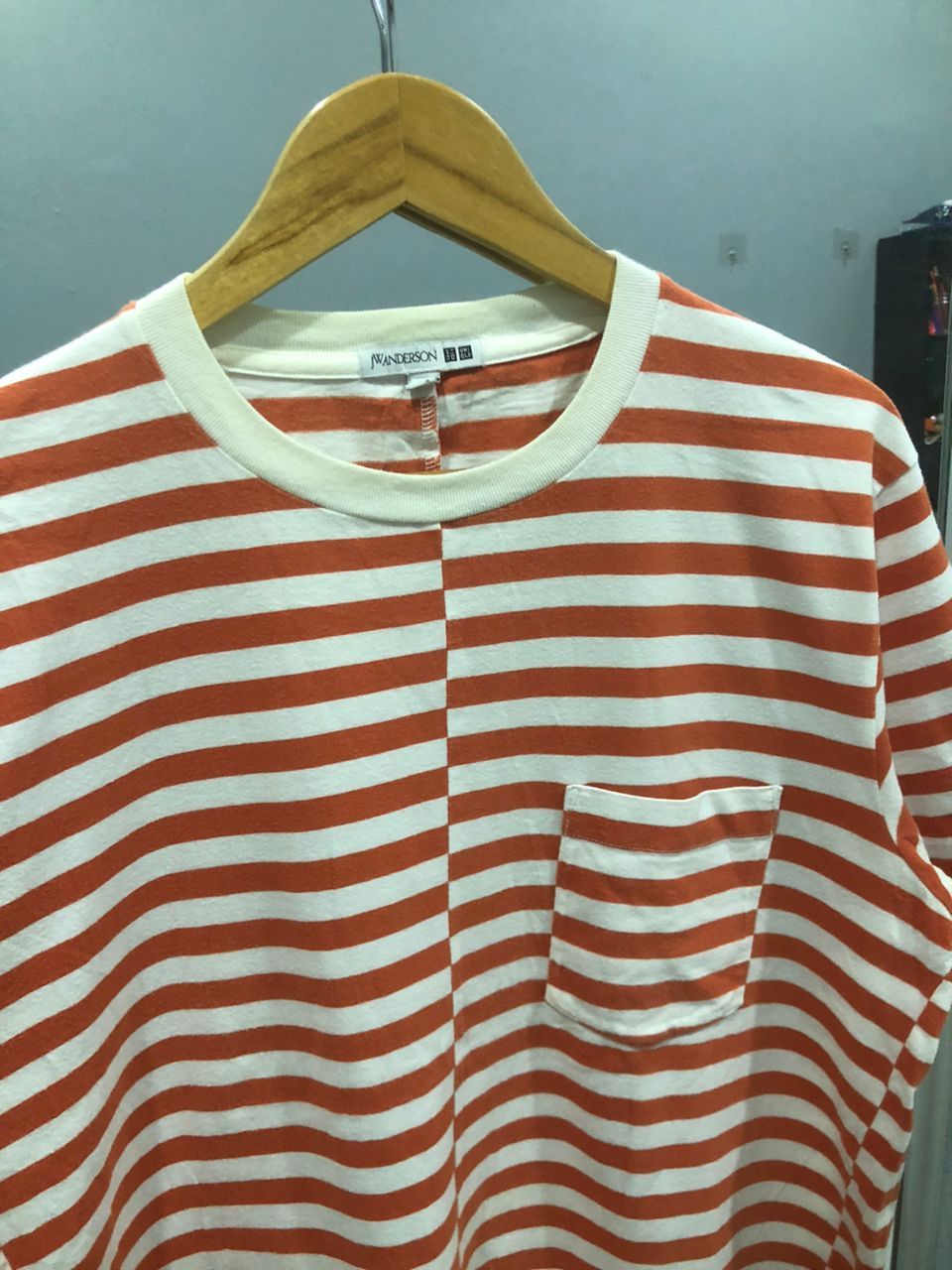 JW Anderson × Uniqlo JW Anderson Split Stripe Uniqlo Tee Size US M / EU 48-50 / 2 - 4 Thumbnail