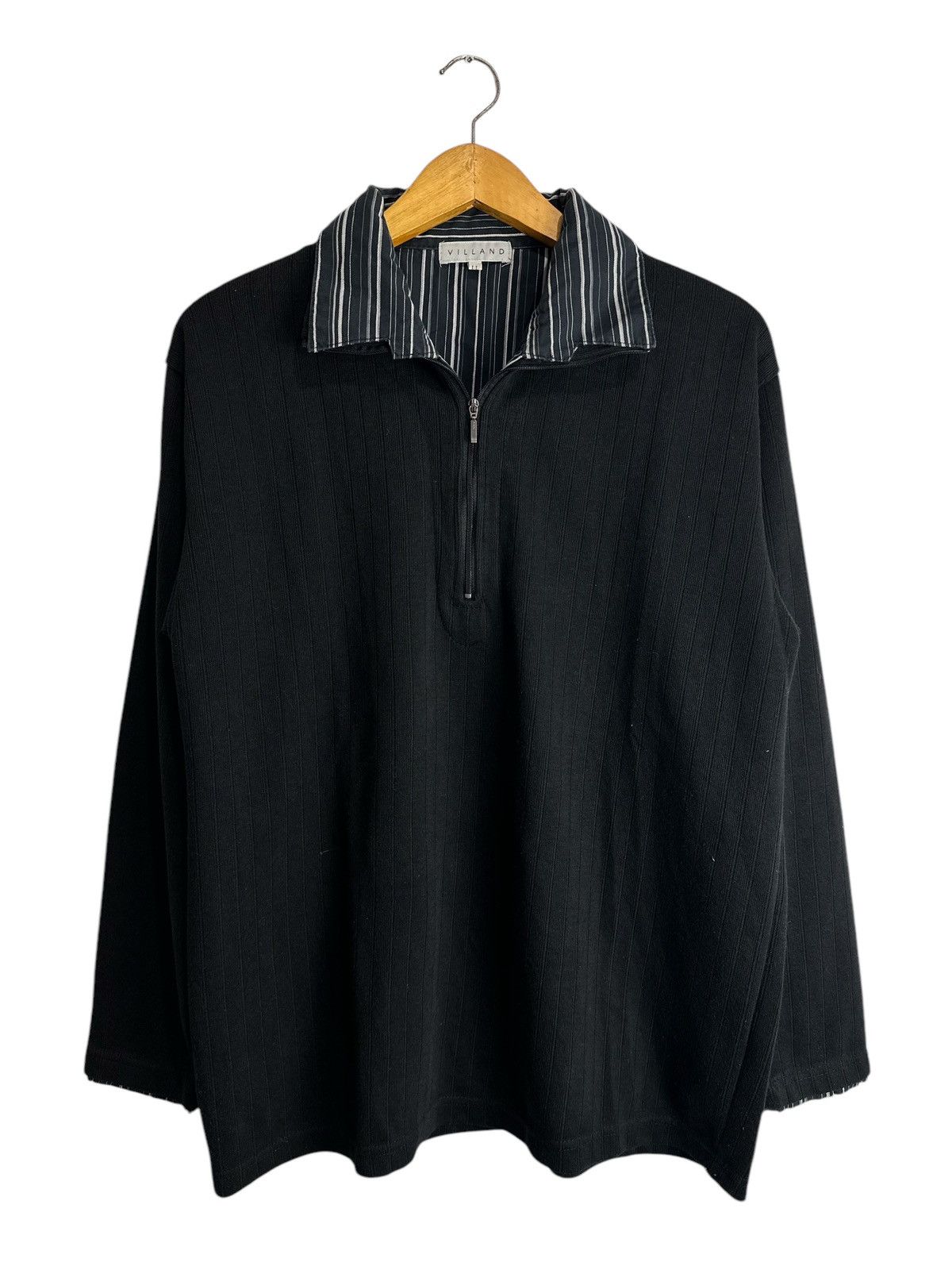 20471120 2000s VILLAND DOUBLE LAYER LONG SHIRT GOTHIC IFSIX LGH STYLE Size US L / EU 52-54 / 3 - 3 Thumbnail