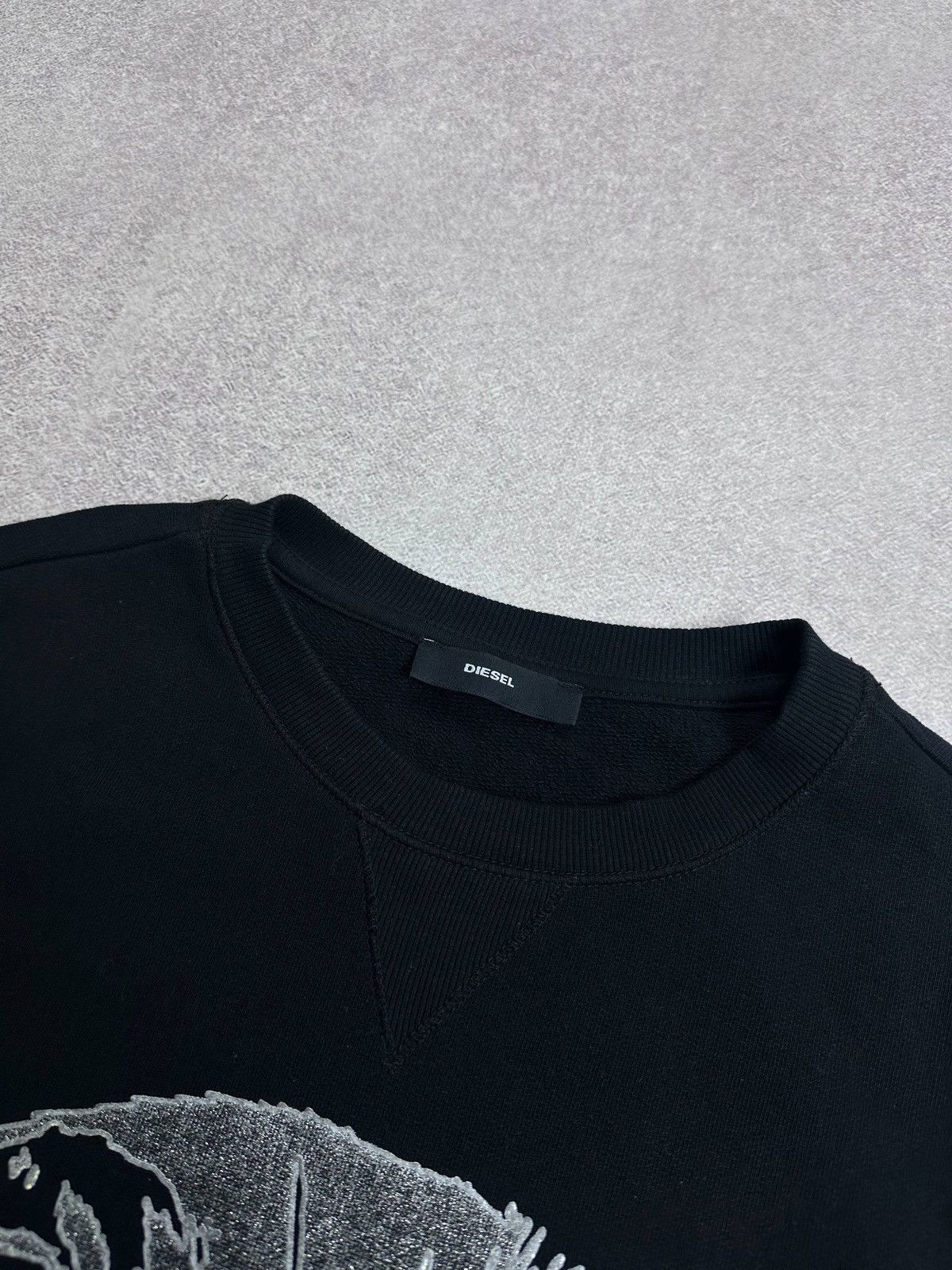 Diesel Vintage Diesel Brave Big Logo Sweatshirt S Size US S / EU 44-46 / 1 - 3 Thumbnail