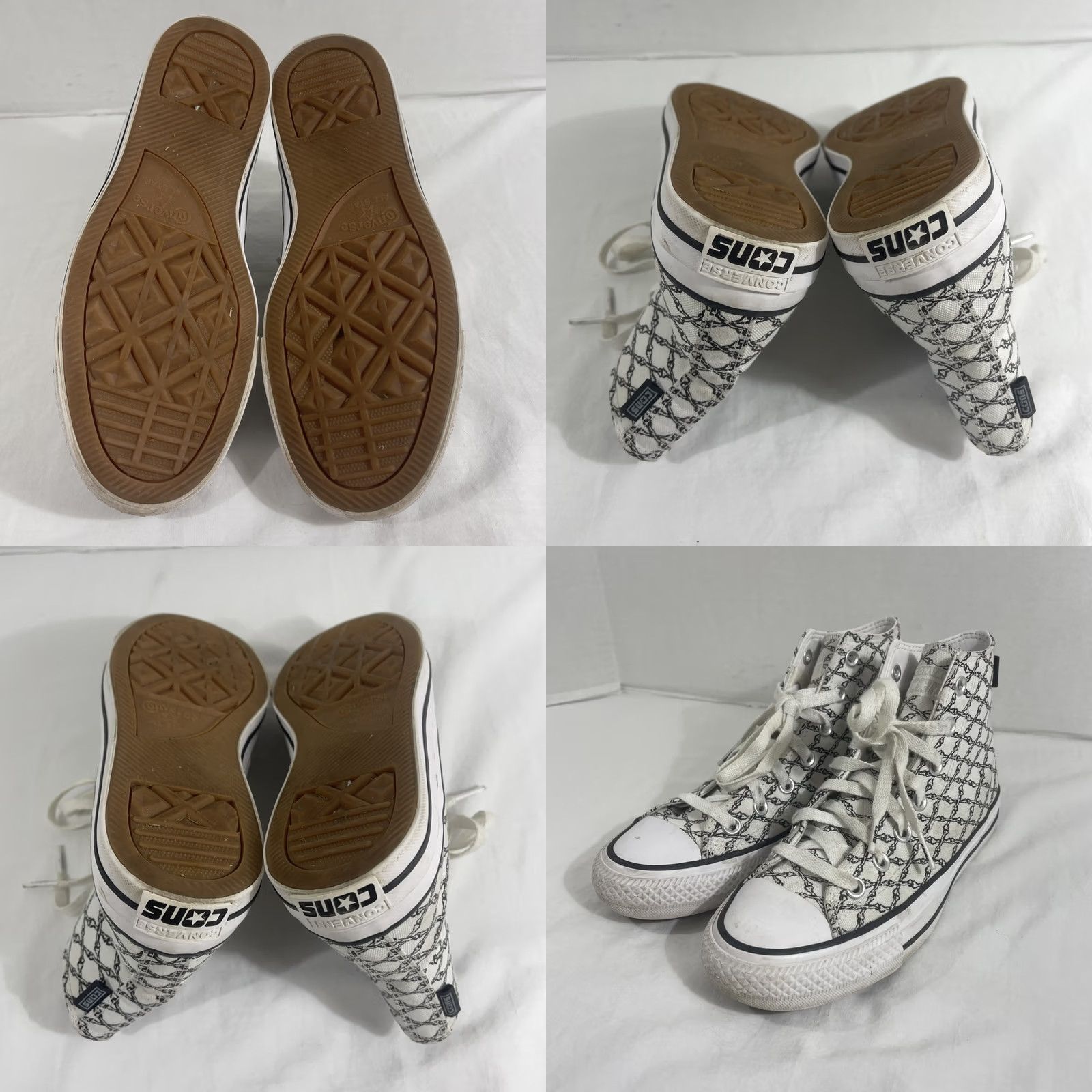 Converse Converse Chuck Taylor Pro Mens High Top Shoes A04959C Bones AOP Skate Pro All Star Size S / US 4 / IT 40 - 9 Thumbnail