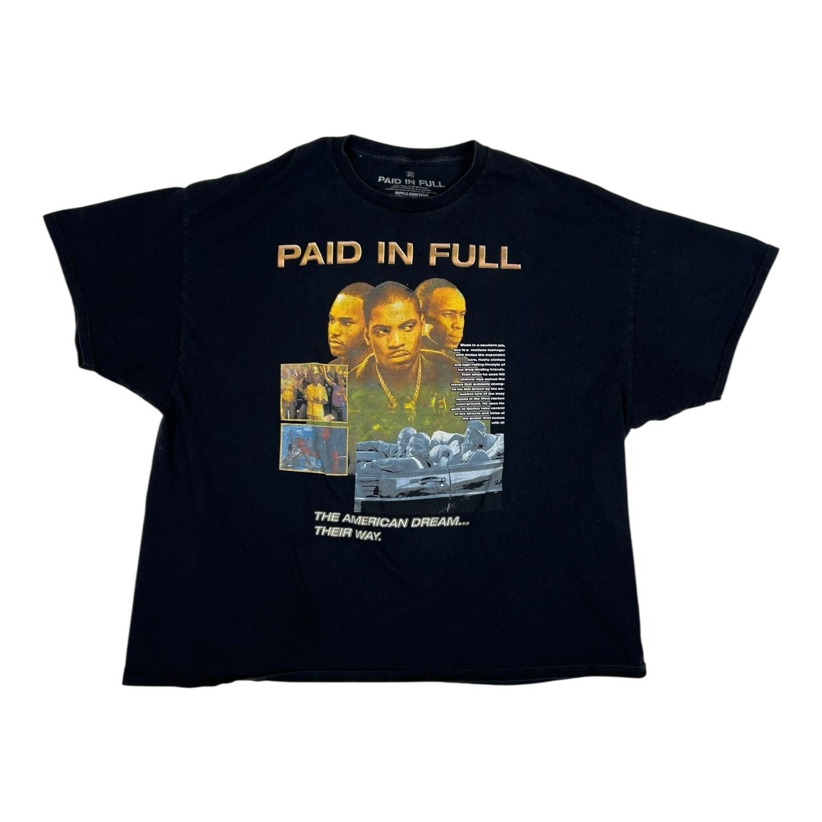 Ripple Junction Paid in Full Movie Promo T-Shirt Size 3XL Vintage Retro Size US XXL / EU 58 / 5 - 1 Thumbnail