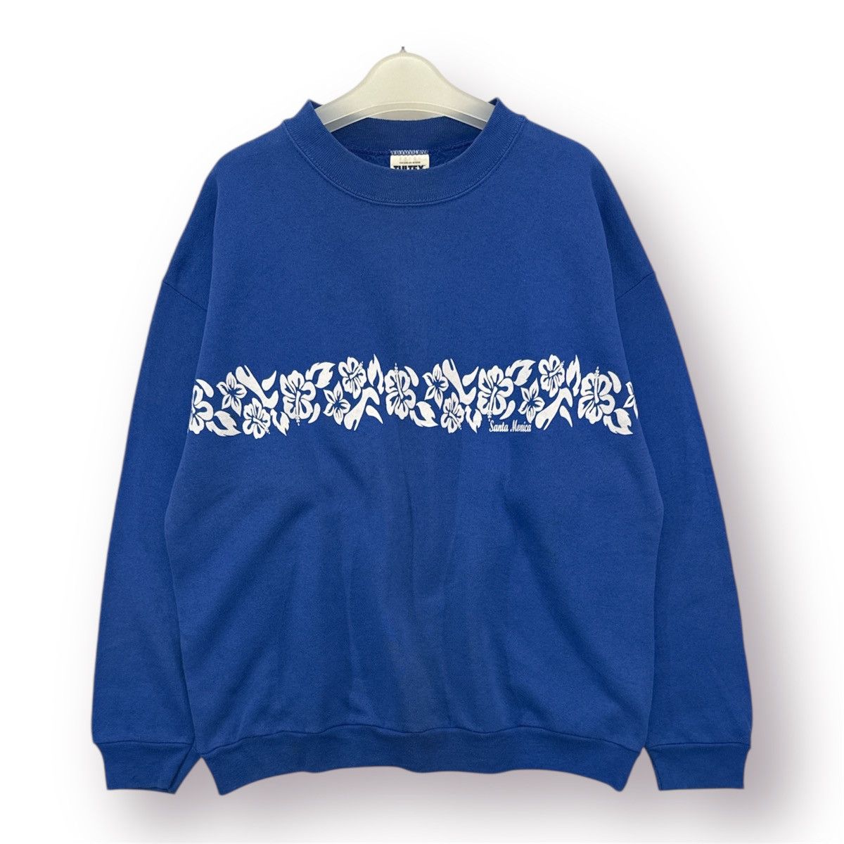 Hook-Ups 🔥 90's Santa Monica Hawaii Motive Graphic sweatshirt - L Size US L / EU 52-54 / 3 - 1 Thumbnail