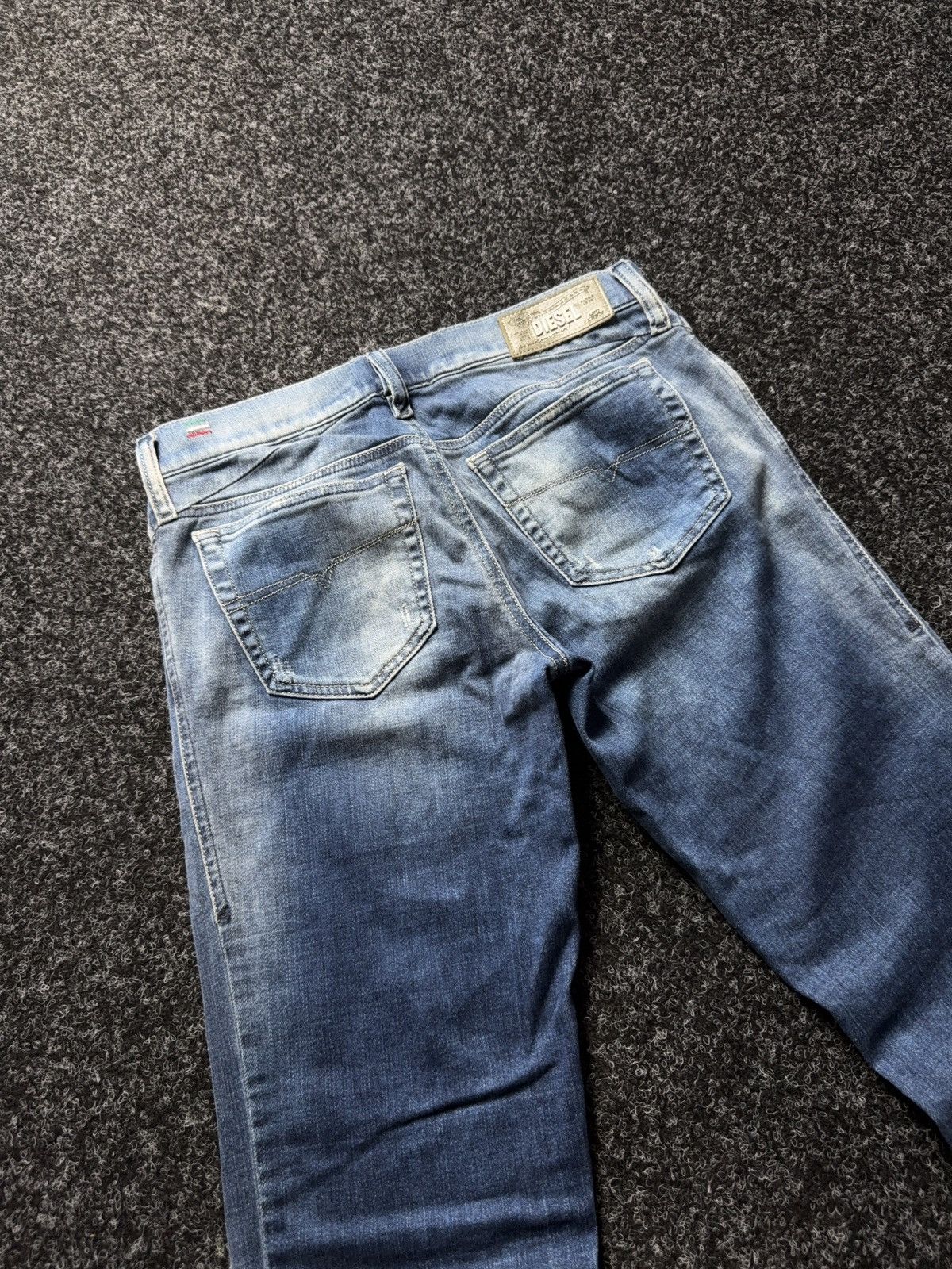 Diesel Luxury 00s Diesel Getlegg Italy Slim Skinny Jeans Italy Y2K Size 27" / US 4 / IT 40 - 14 Thumbnail
