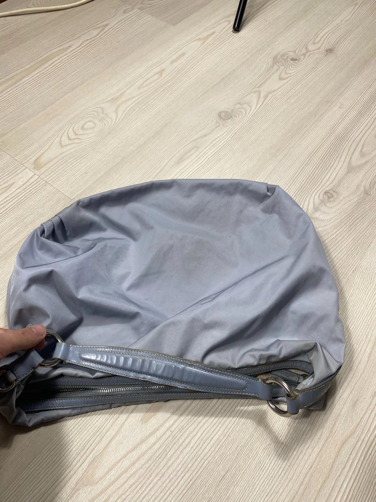 Prada Prada Tessuto Shoulder Bag Hand Bag Nylon Big Logo Size ONE SIZE - 6 Thumbnail