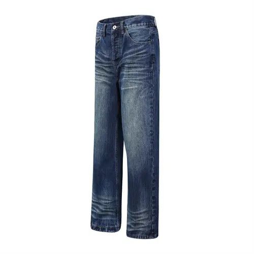 Japanese Brand Street American gradient washed loose wide-leg jeans y2k Size US 32 / EU 48 - 2 Thumbnail