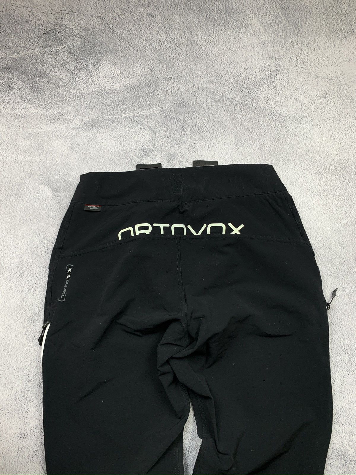 ORTOVOX Ortovox Womens Ski Pants Black L Shell Waterproof Light Size 32" / US 10 / IT 46 - 9 Thumbnail